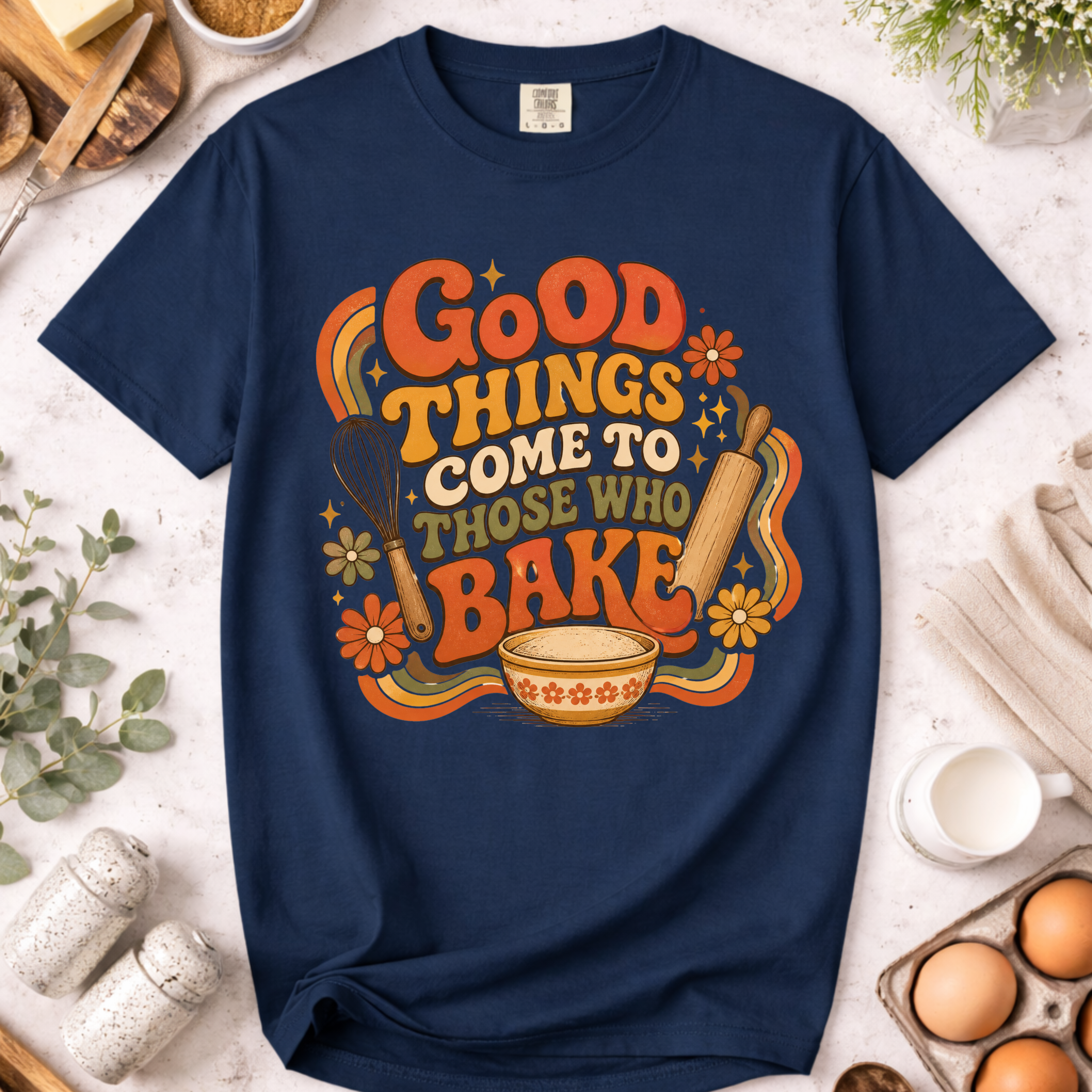 Retro Good Things Baking T-Shirt