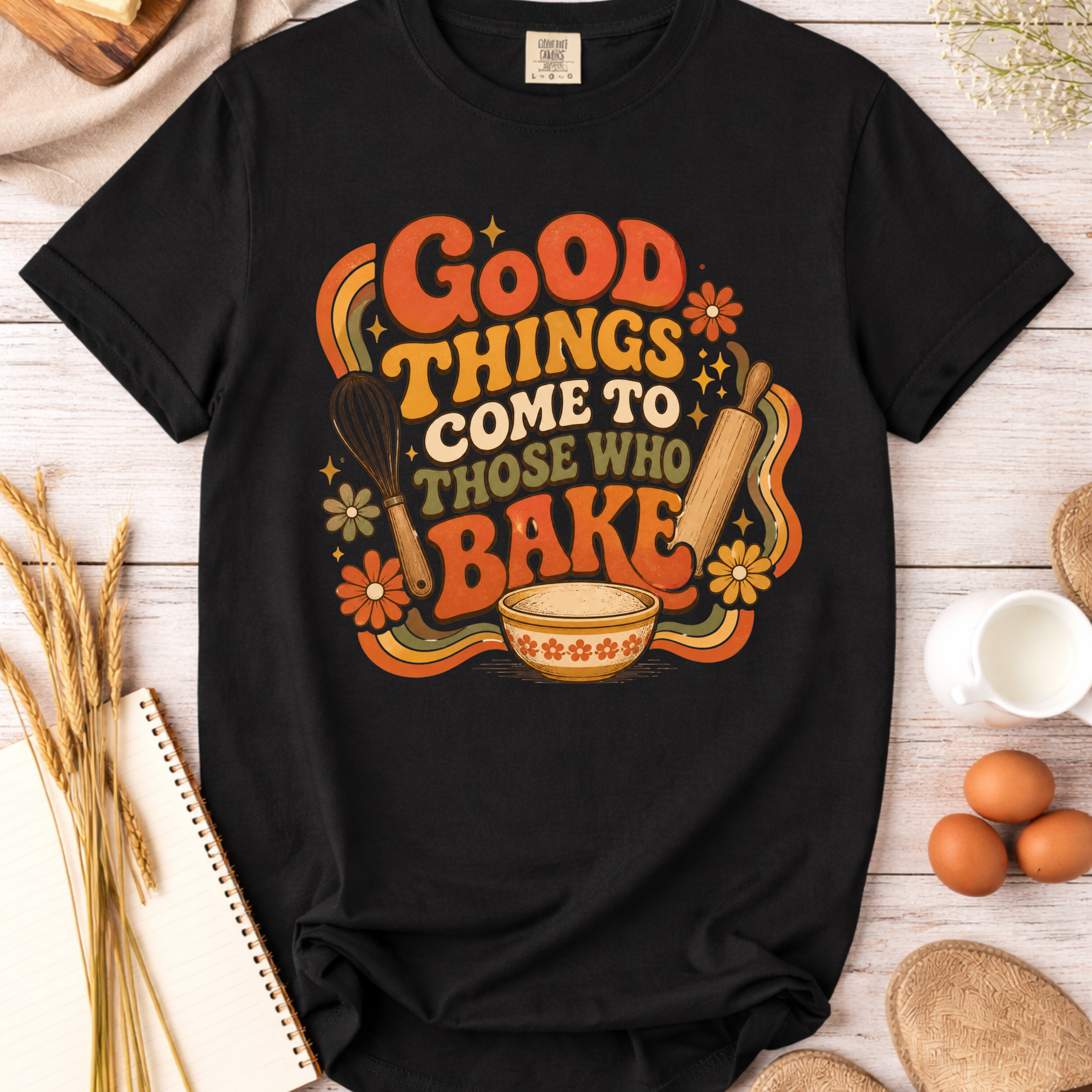 Retro Good Things Baking T-Shirt