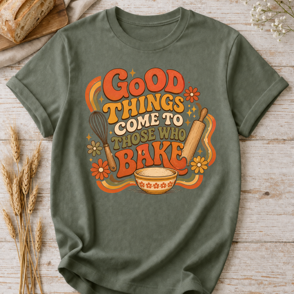 Retro Good Things Baking T-Shirt