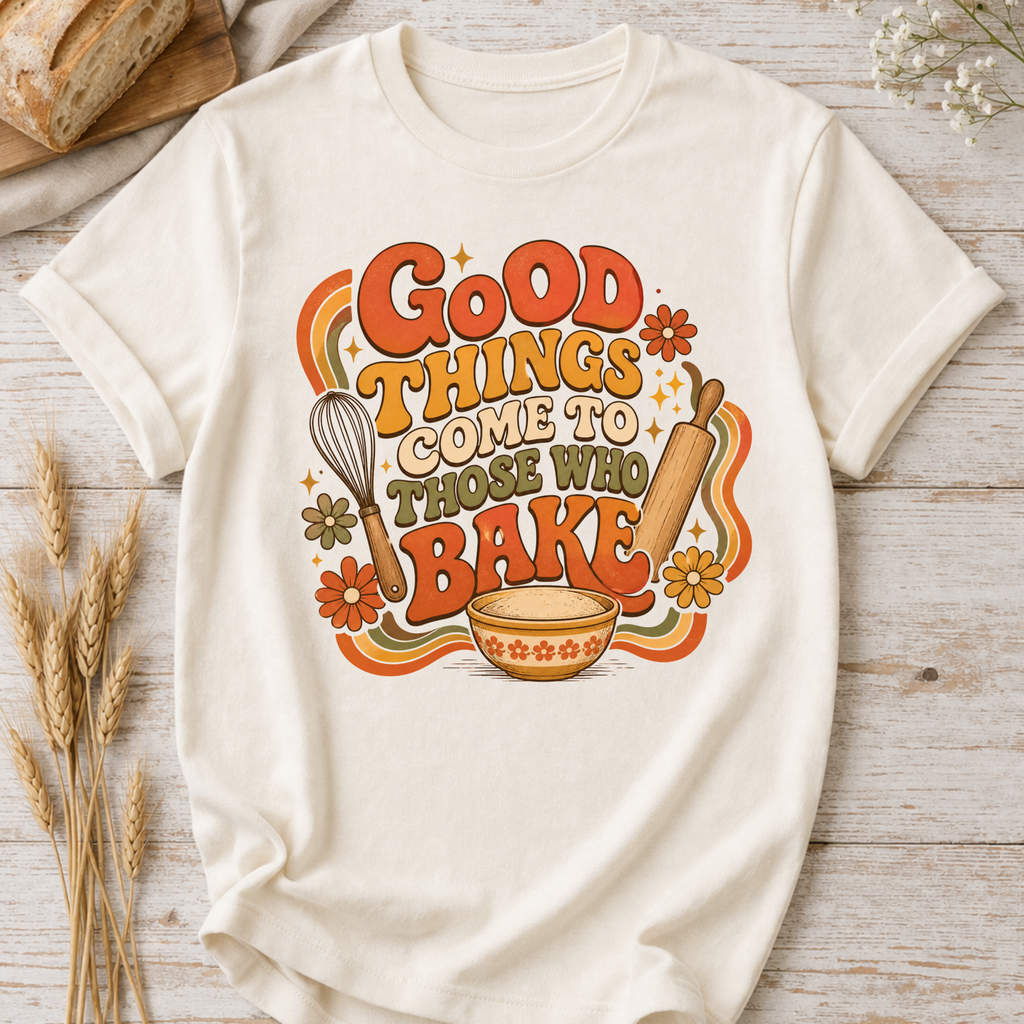Retro Good Things Baking T-Shirt