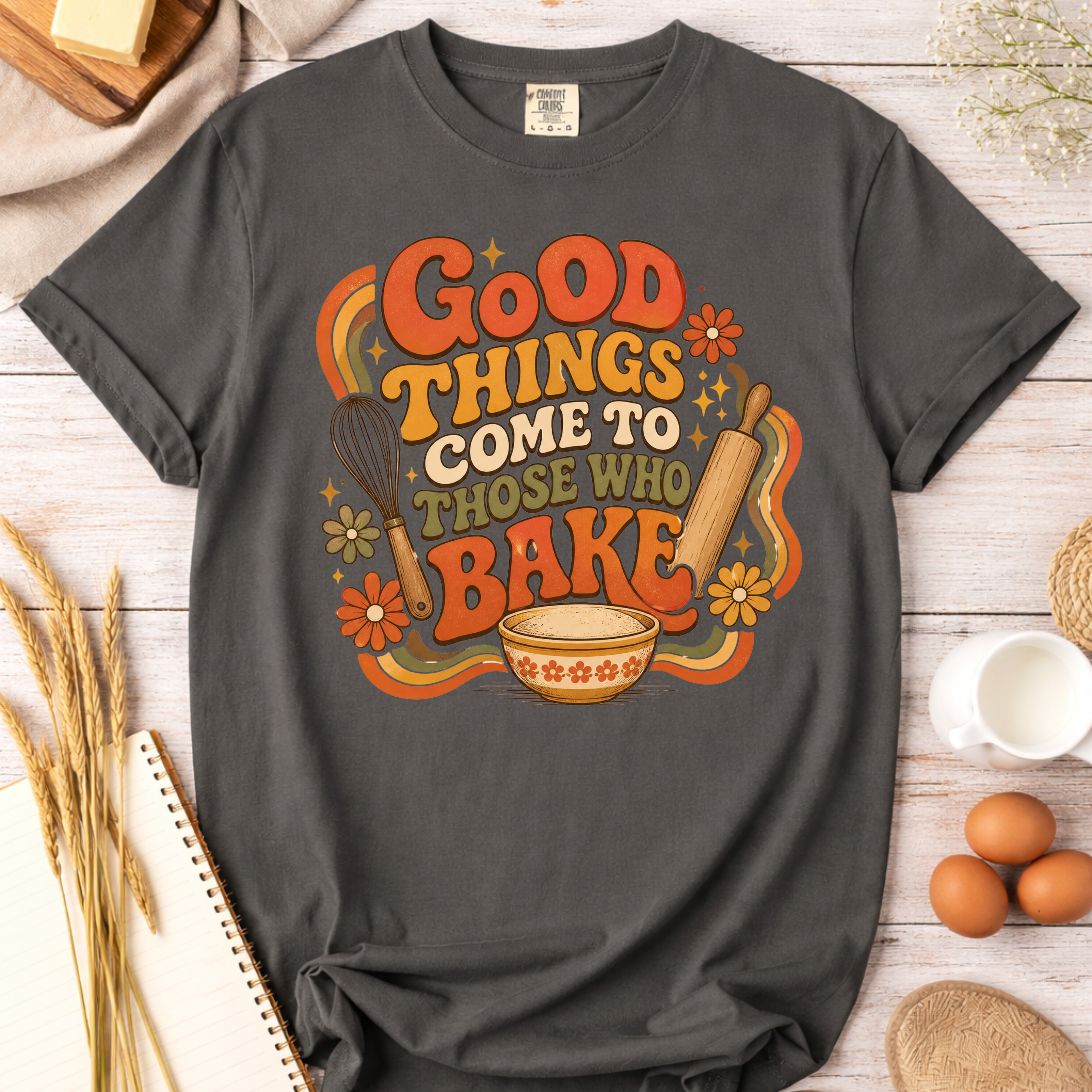 Retro Good Things Baking T-Shirt