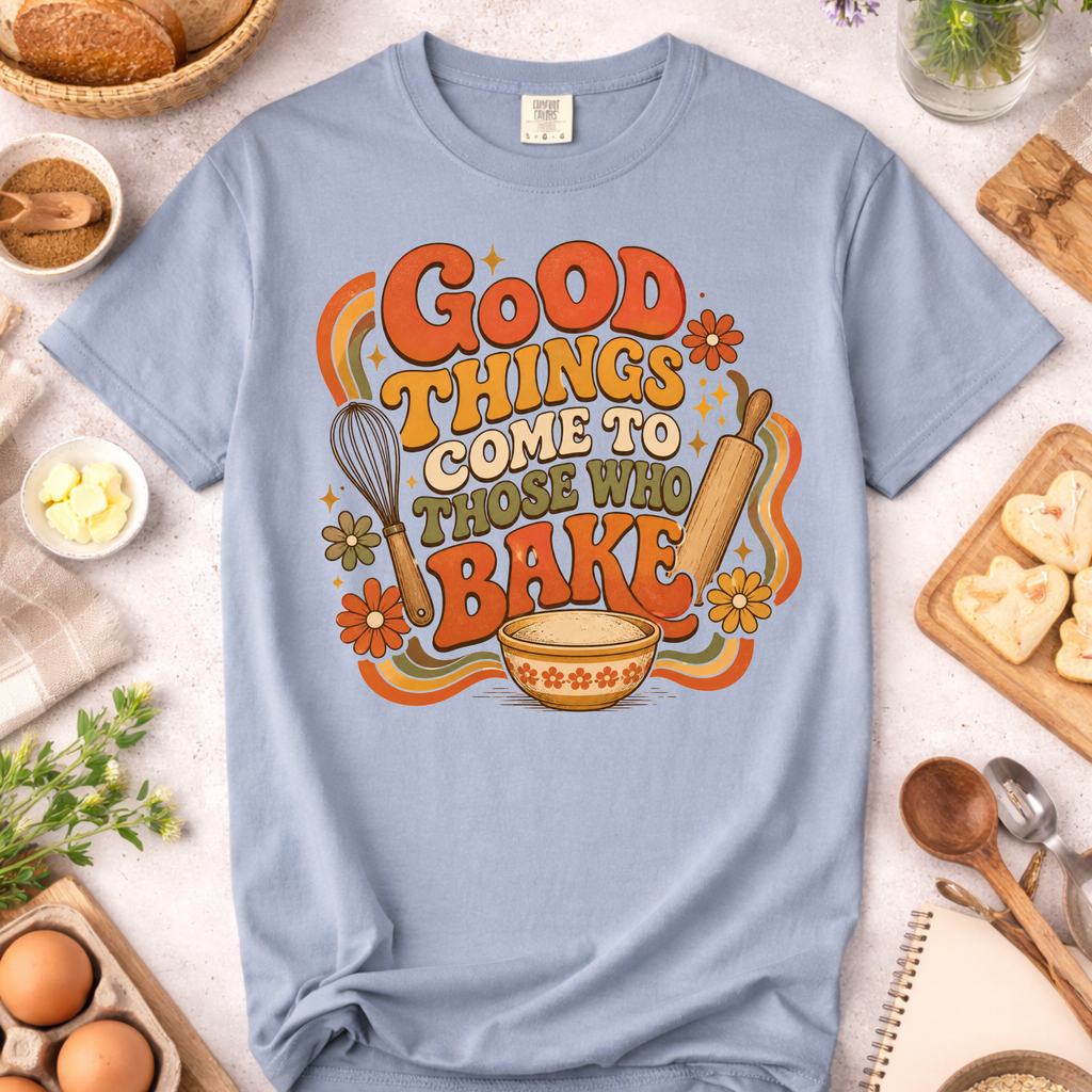 Retro Good Things Baking T-Shirt