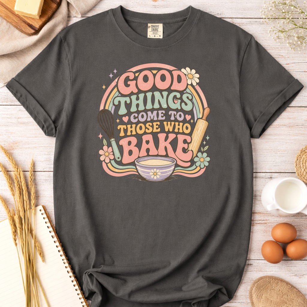 Pastel Good Things Baking T-Shirt