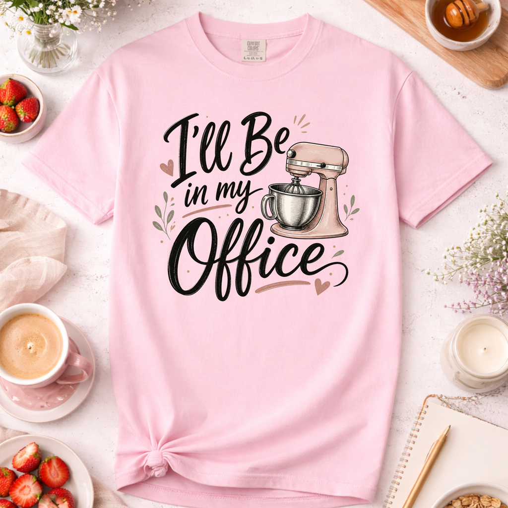 I'll Be In My Office Mixer T-Shirt
