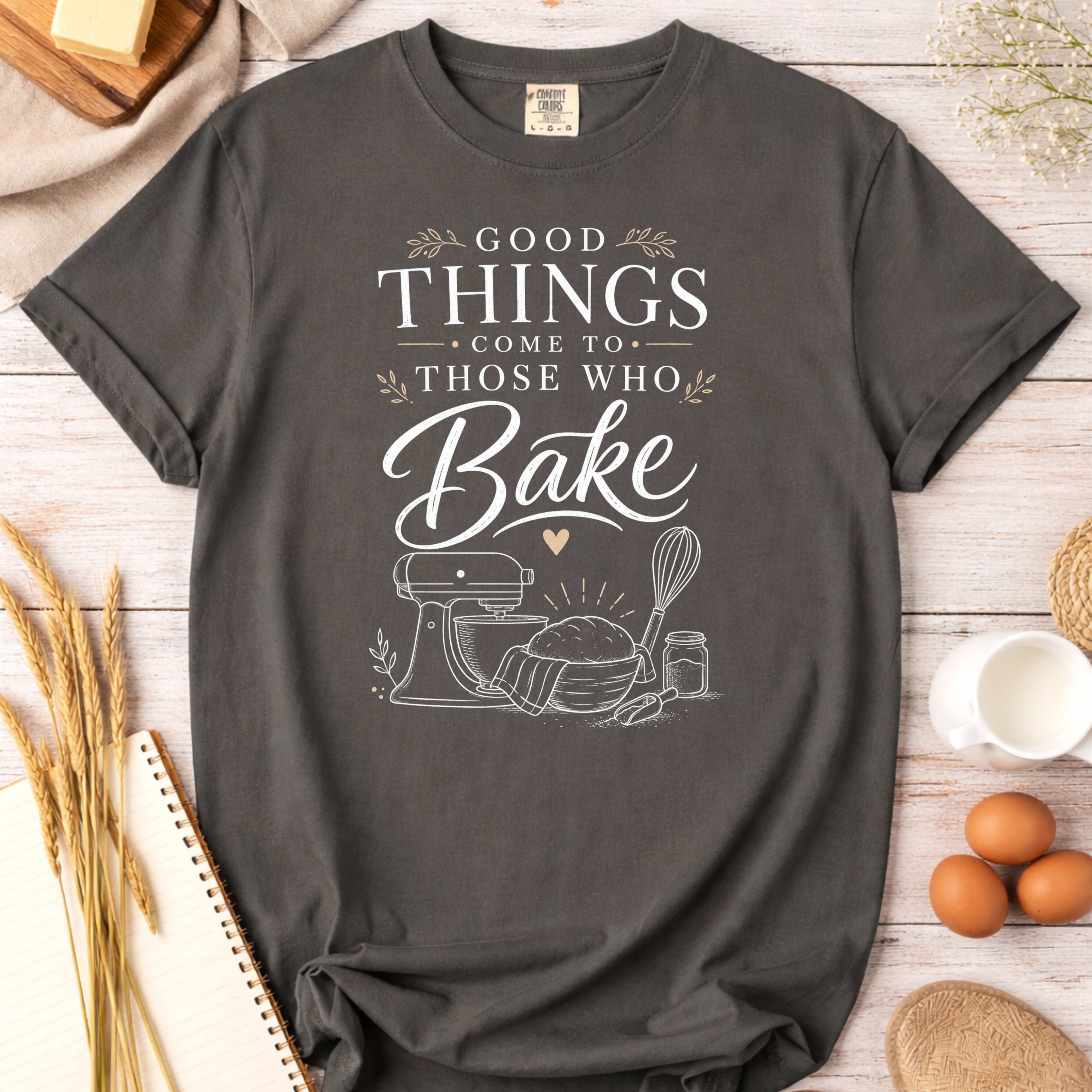 Good Things Baking Line Drawn T-Shirt