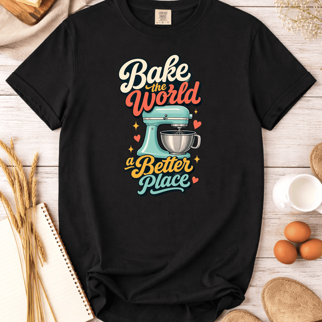 Vintage Bake the World a Better Place T-Shirt