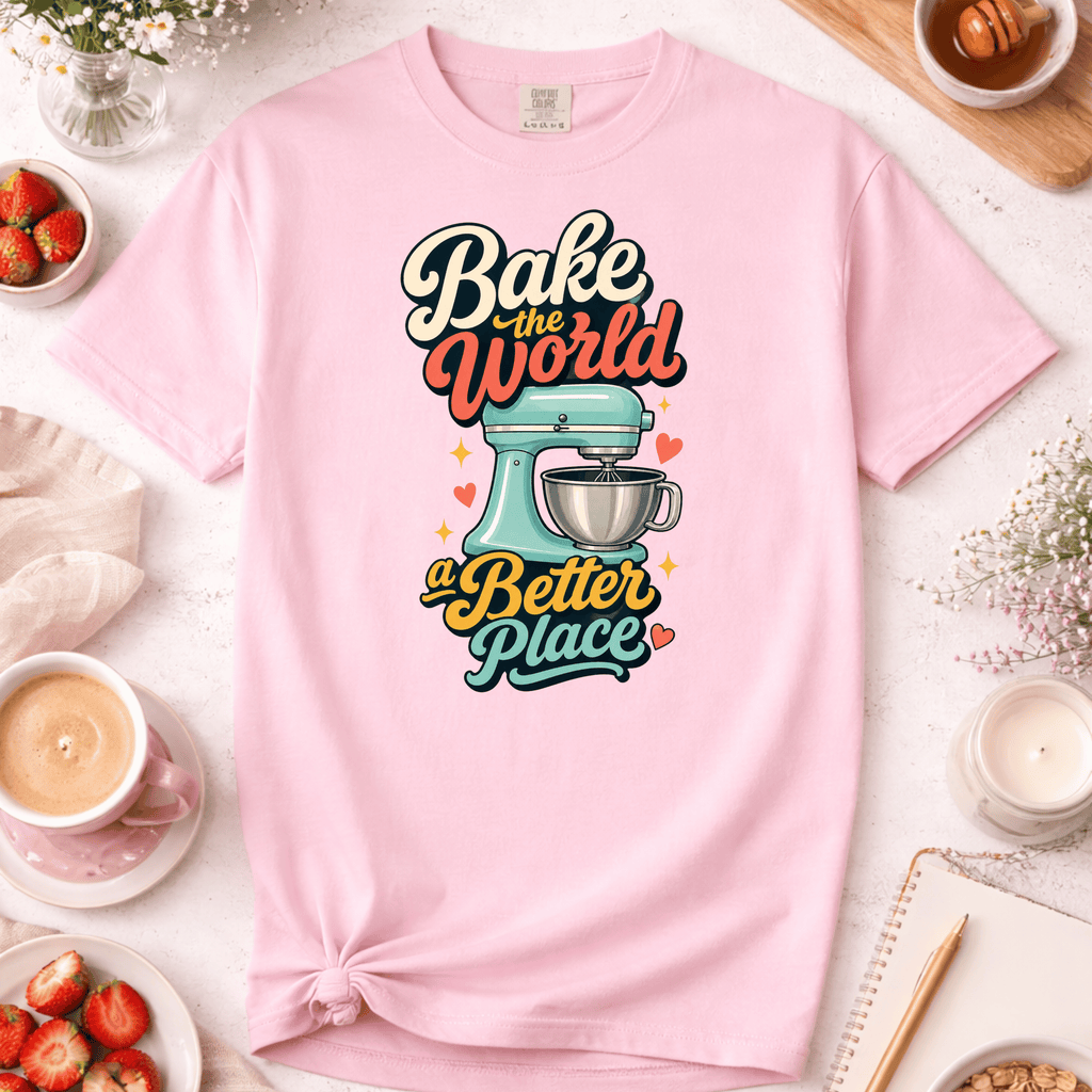 Vintage Bake the World a Better Place T-Shirt