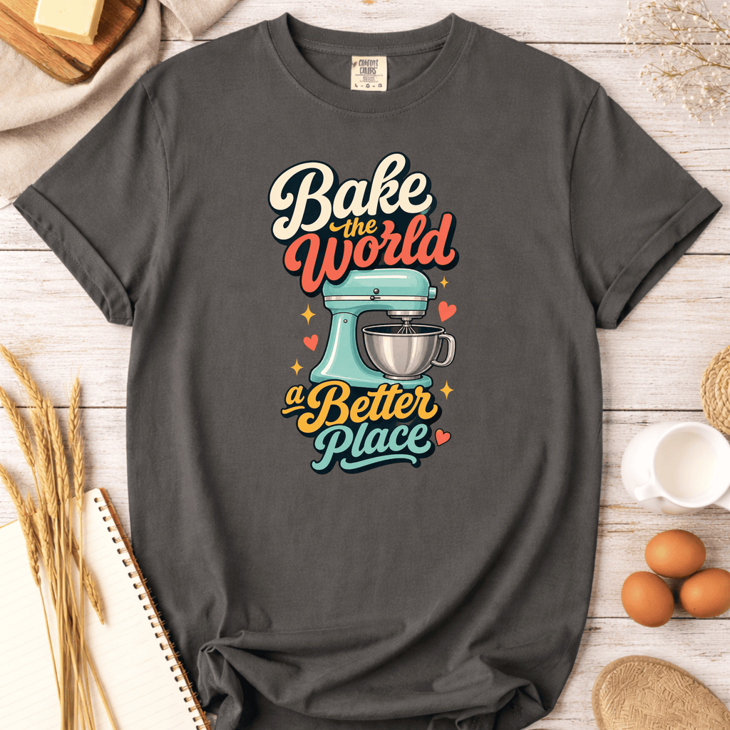 Vintage Bake the World a Better Place T-Shirt