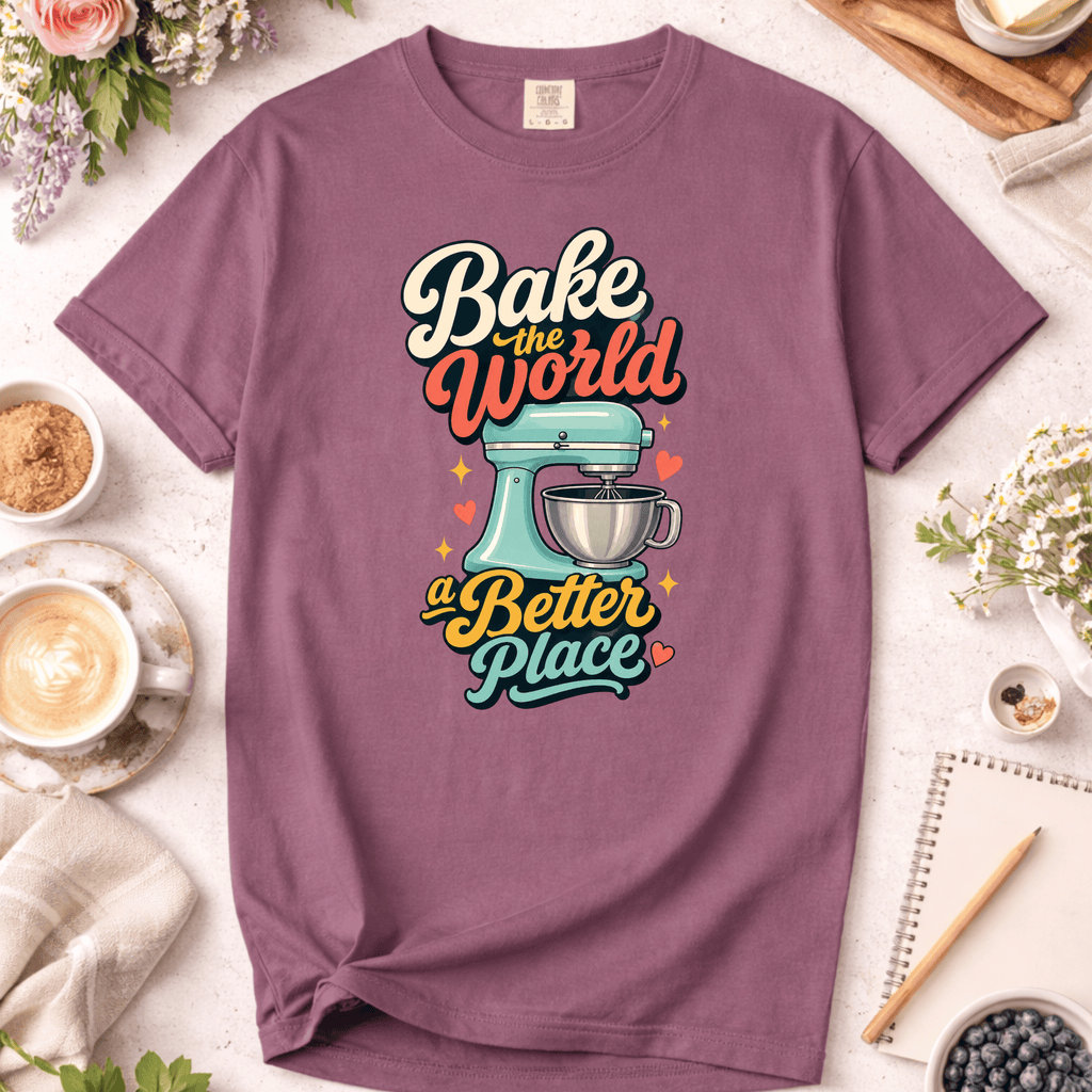Vintage Bake the World a Better Place T-Shirt