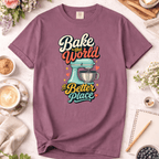 Vintage Bake the World a Better Place T-Shirt