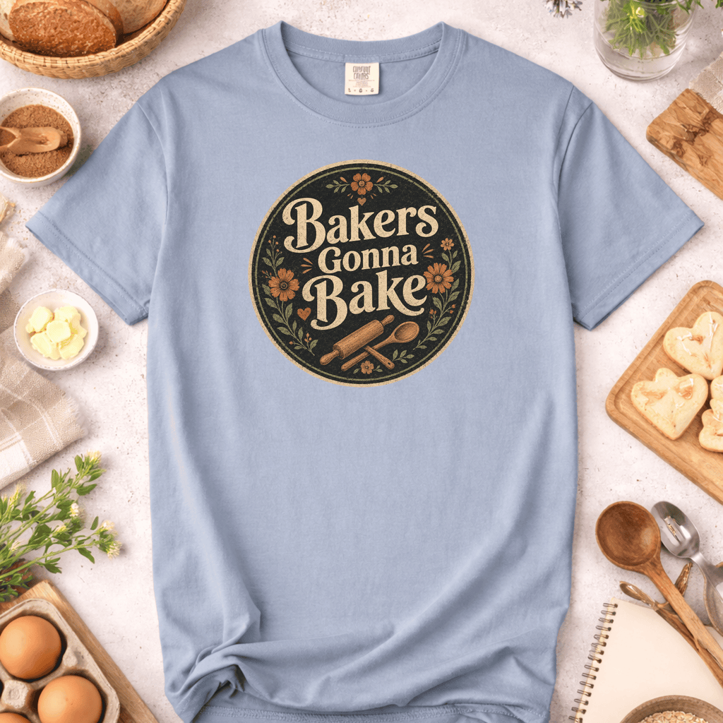 Bakers Gonna Bake Badge T-Shirt