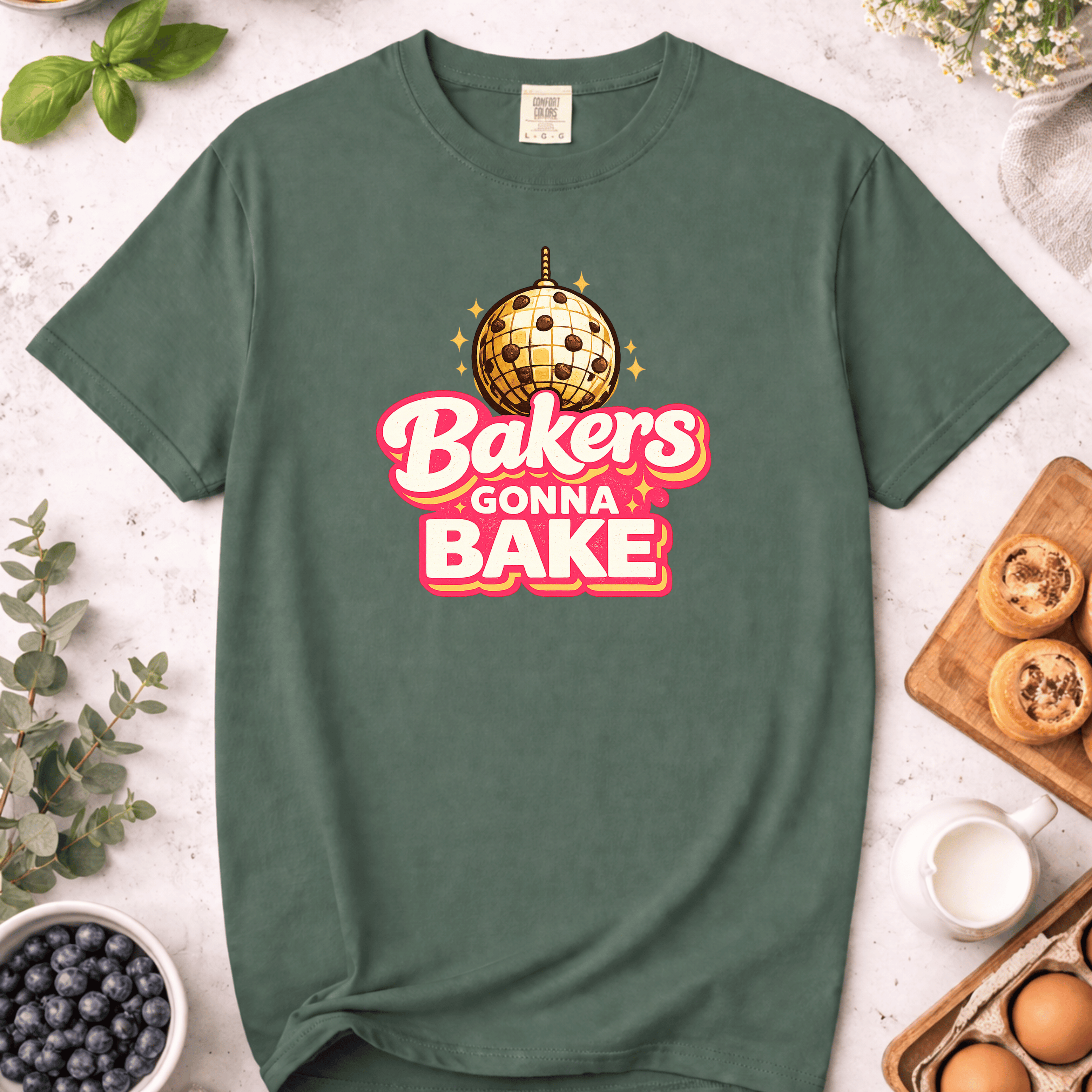 Bakers Gonna Bake Disco Cookie T-Shirt