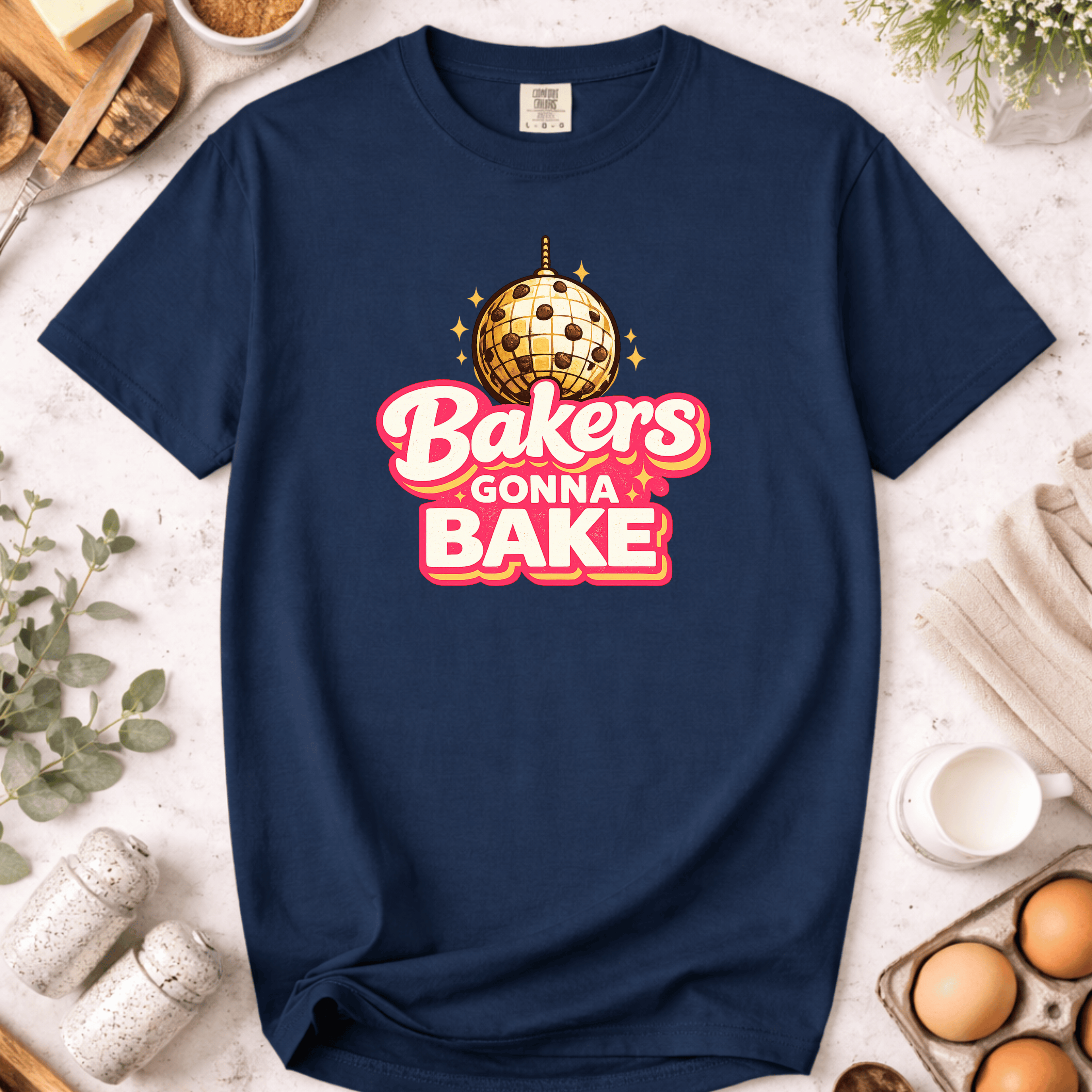 Bakers Gonna Bake Disco Cookie T-Shirt