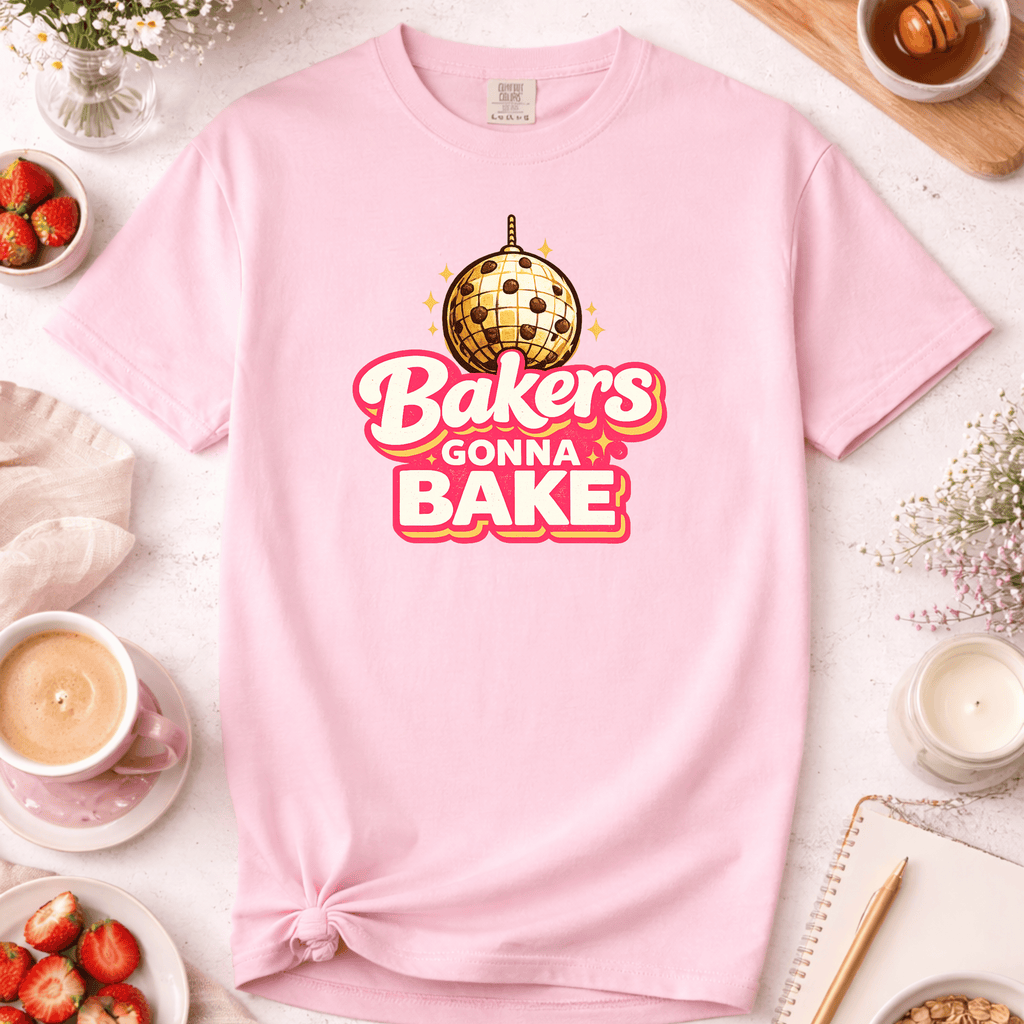 Bakers Gonna Bake Disco Cookie T-Shirt