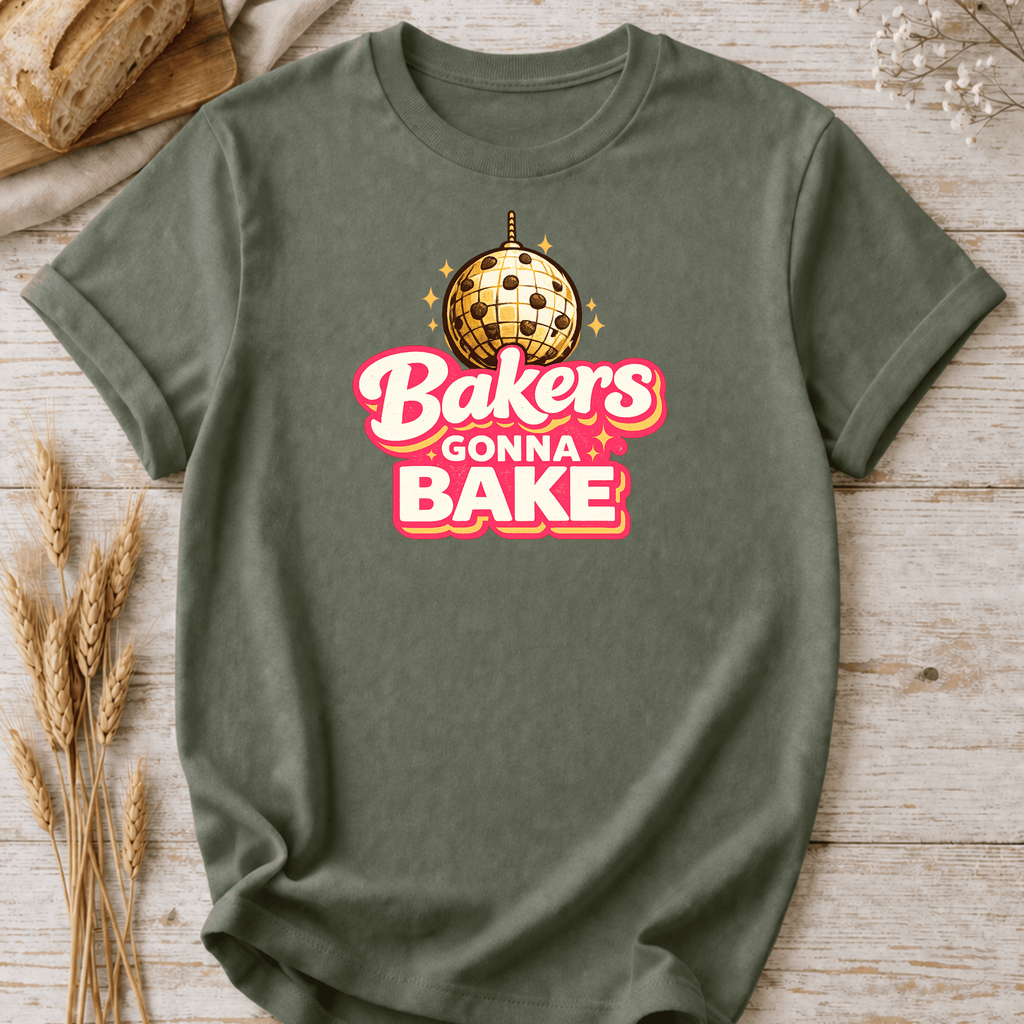 Bakers Gonna Bake Disco Cookie T-Shirt