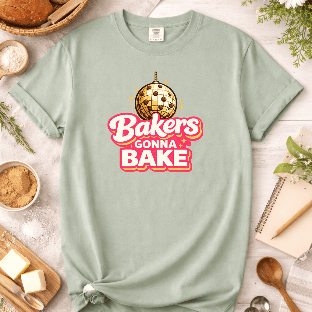 Bakers Gonna Bake Disco Cookie T-Shirt