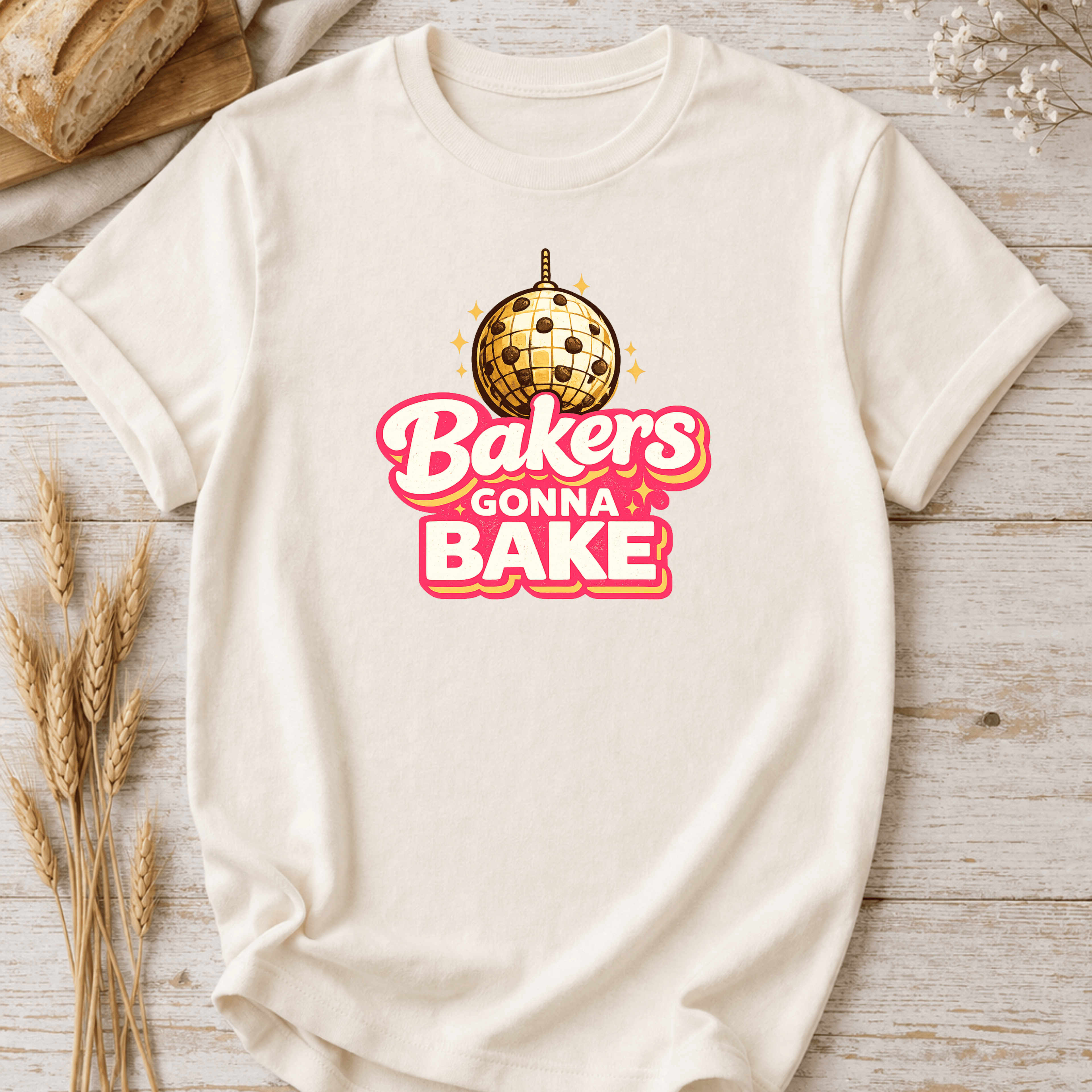 Bakers Gonna Bake Disco Cookie T-Shirt