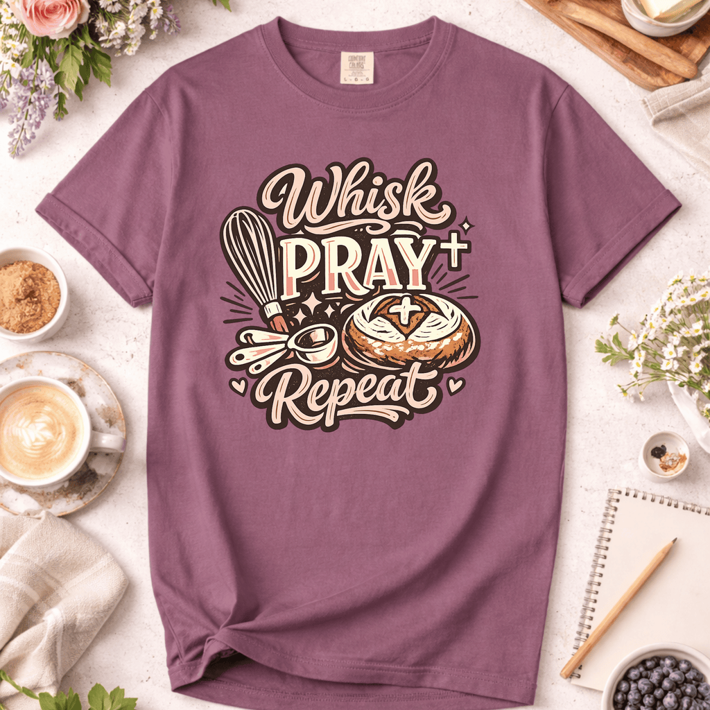 Whisk Pray Repeat T-Shirt