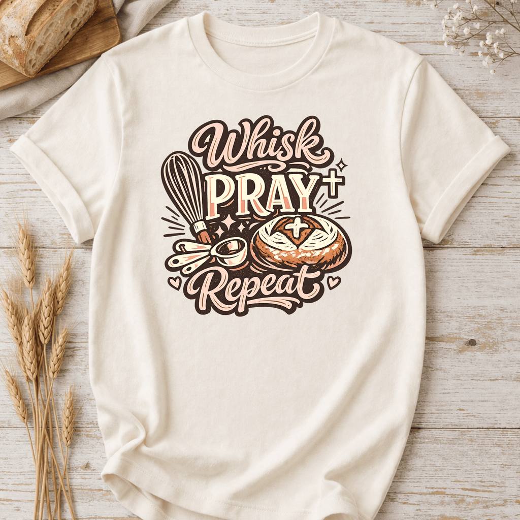 Whisk Pray Repeat T-Shirt