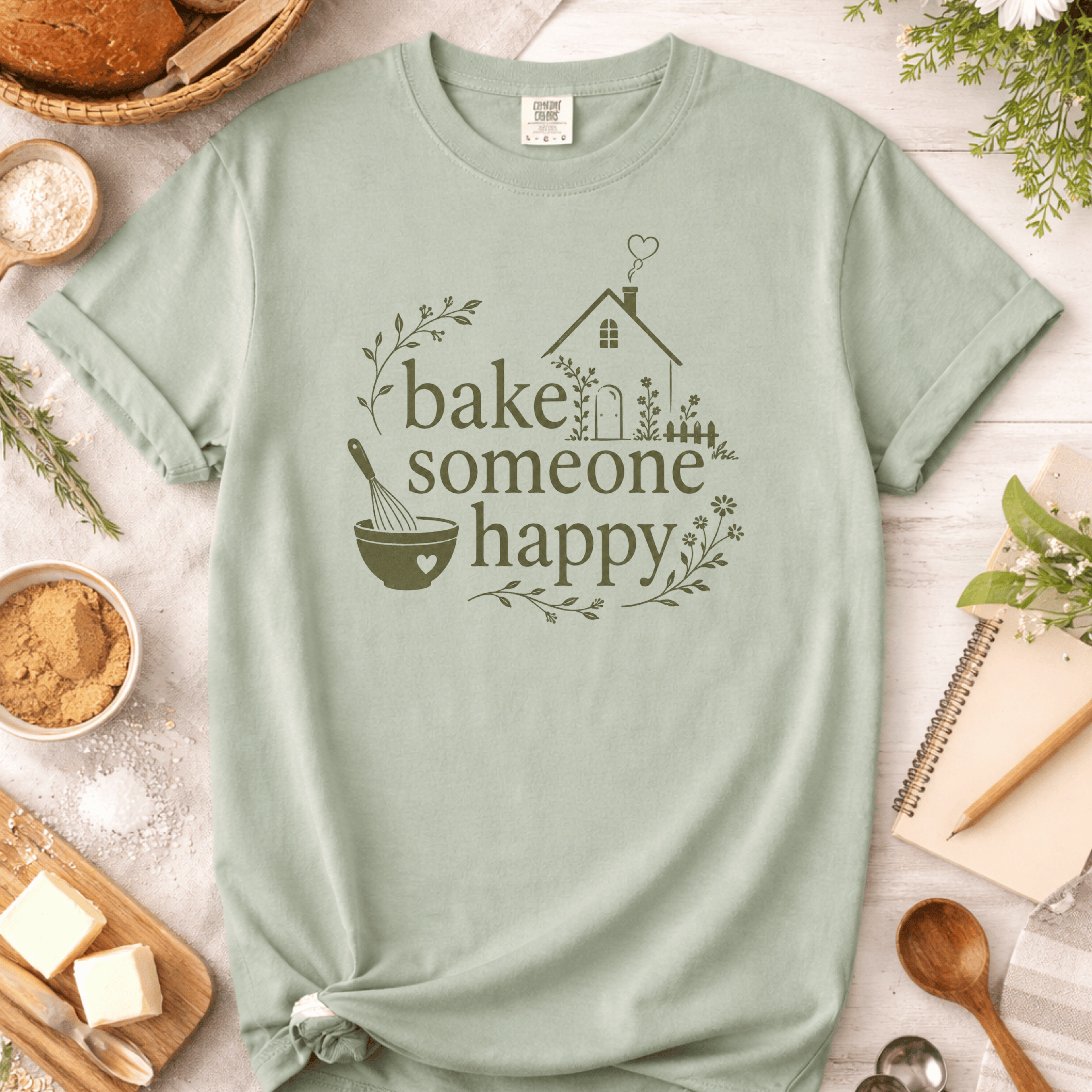 Bake Someone Happy Cottagecore T-Shirt