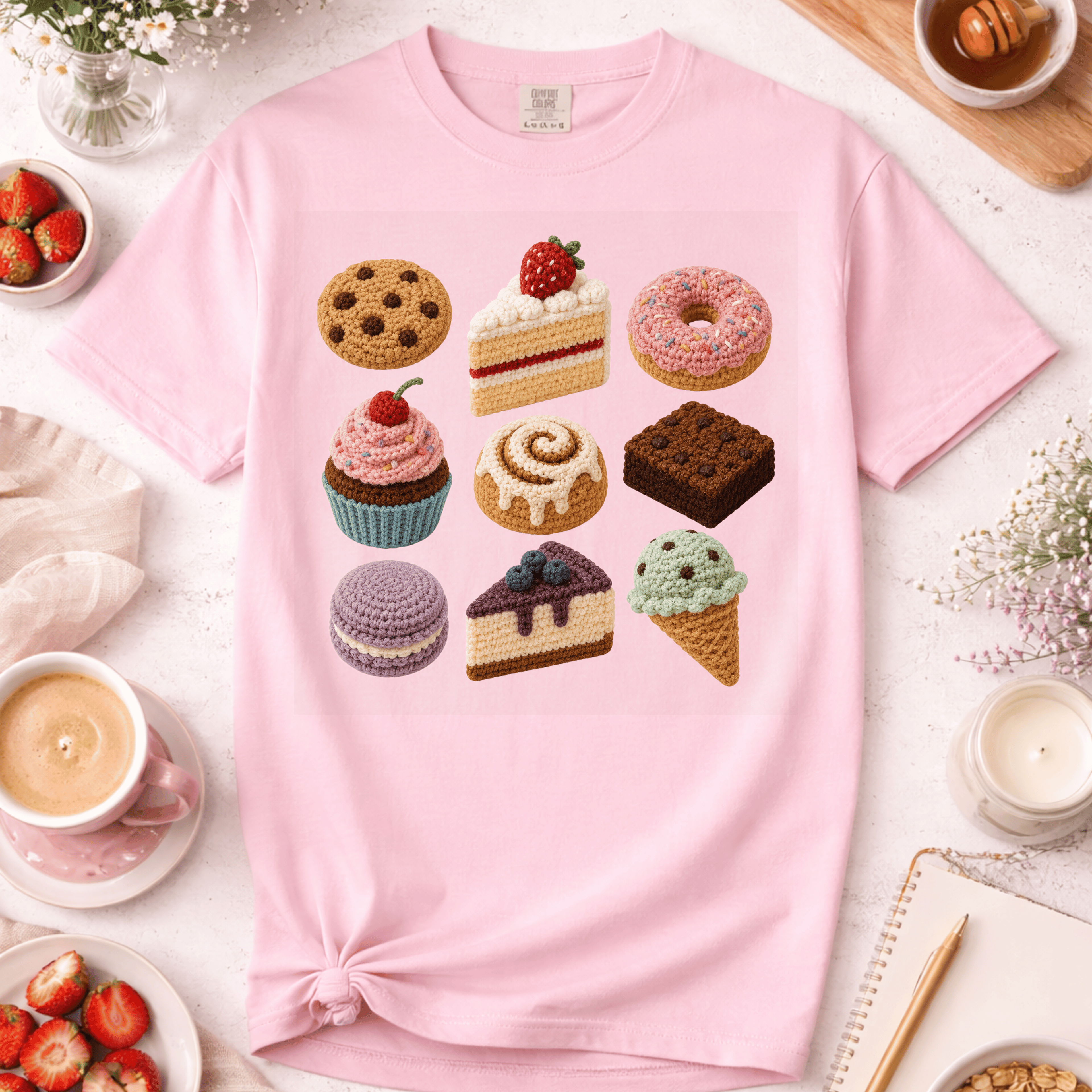Crochet Desserts T-Shirt