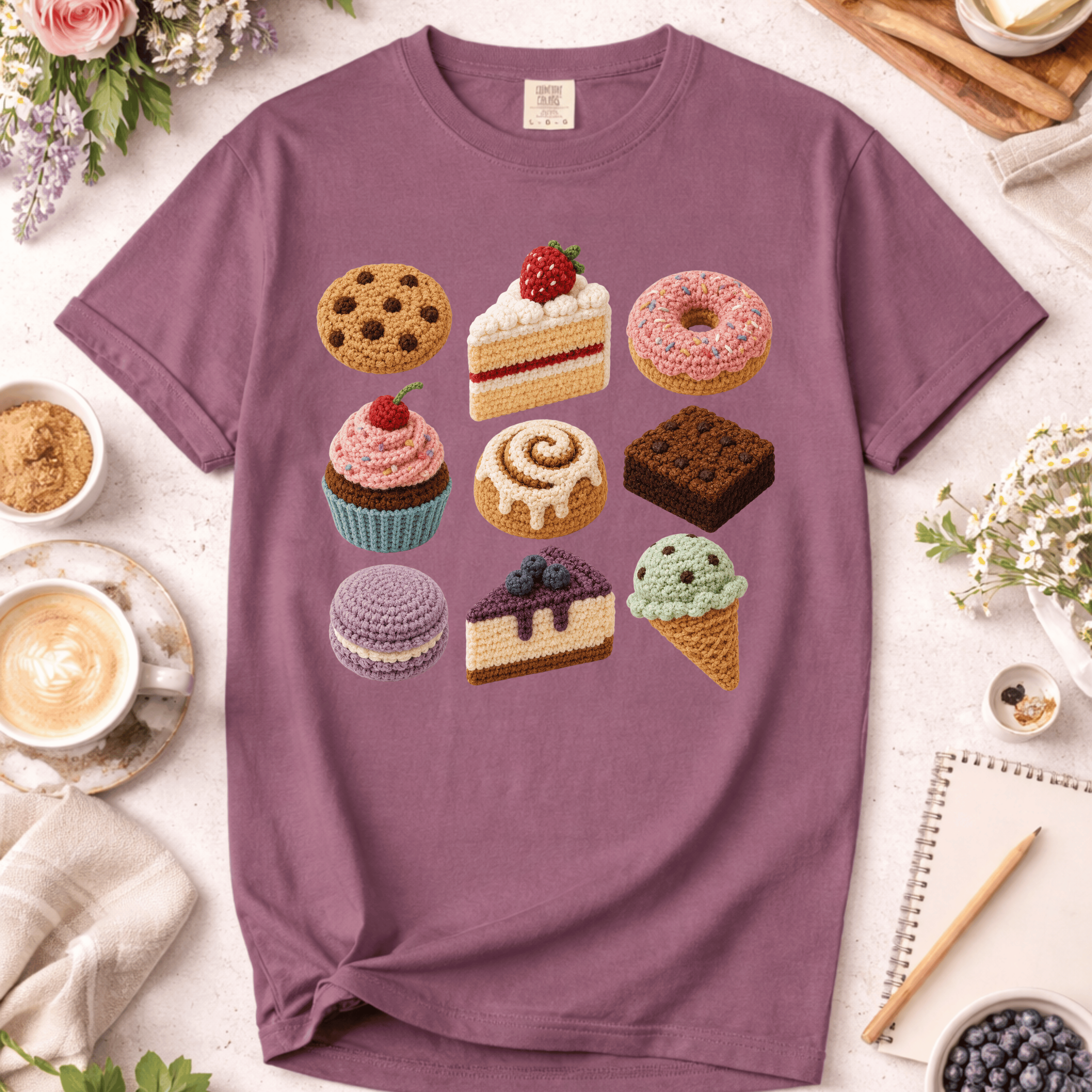Crochet Desserts T-Shirt