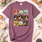 Vibrant Silly Goose Baking Stamps T-Shirt