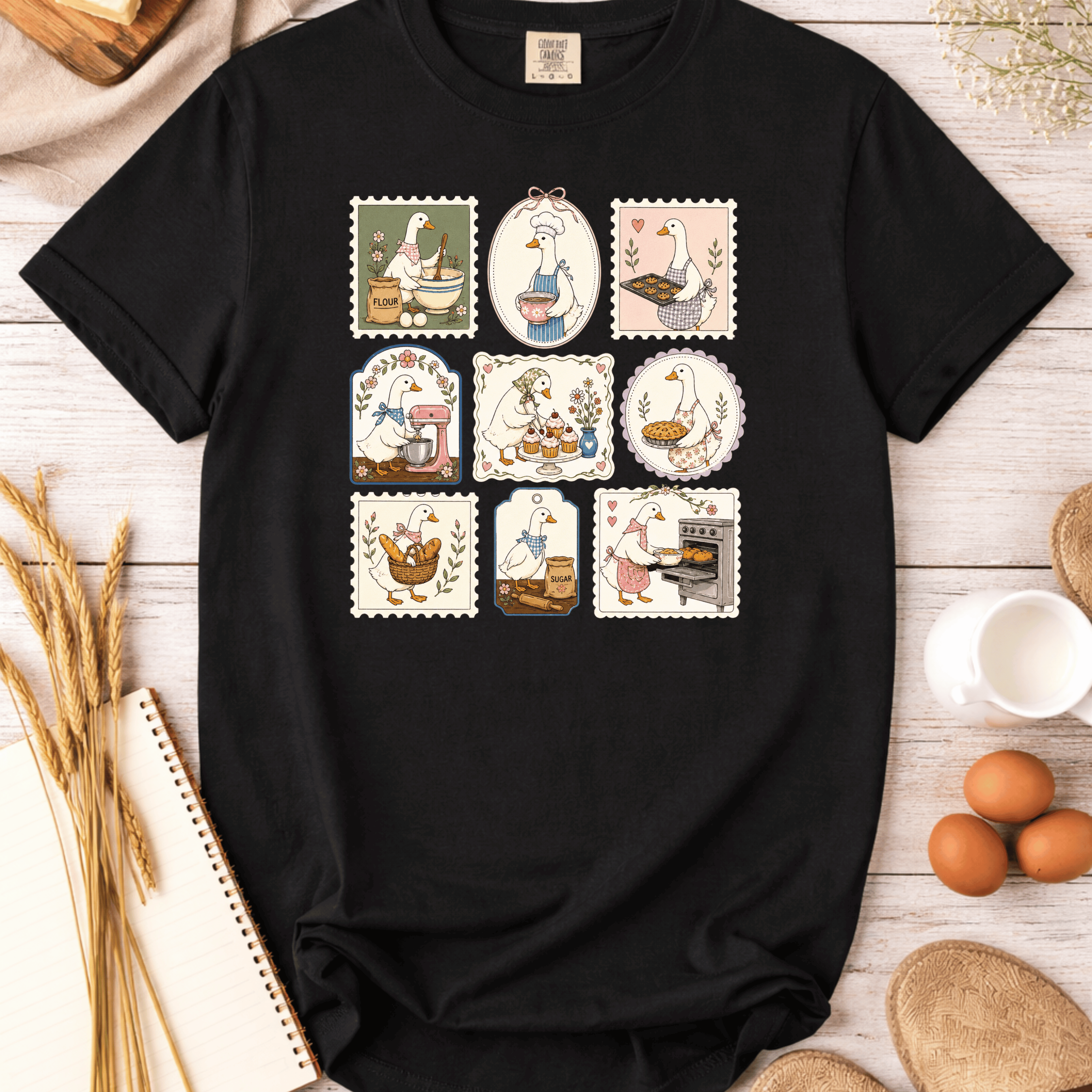 Silly Goose Stamp T-Shirt