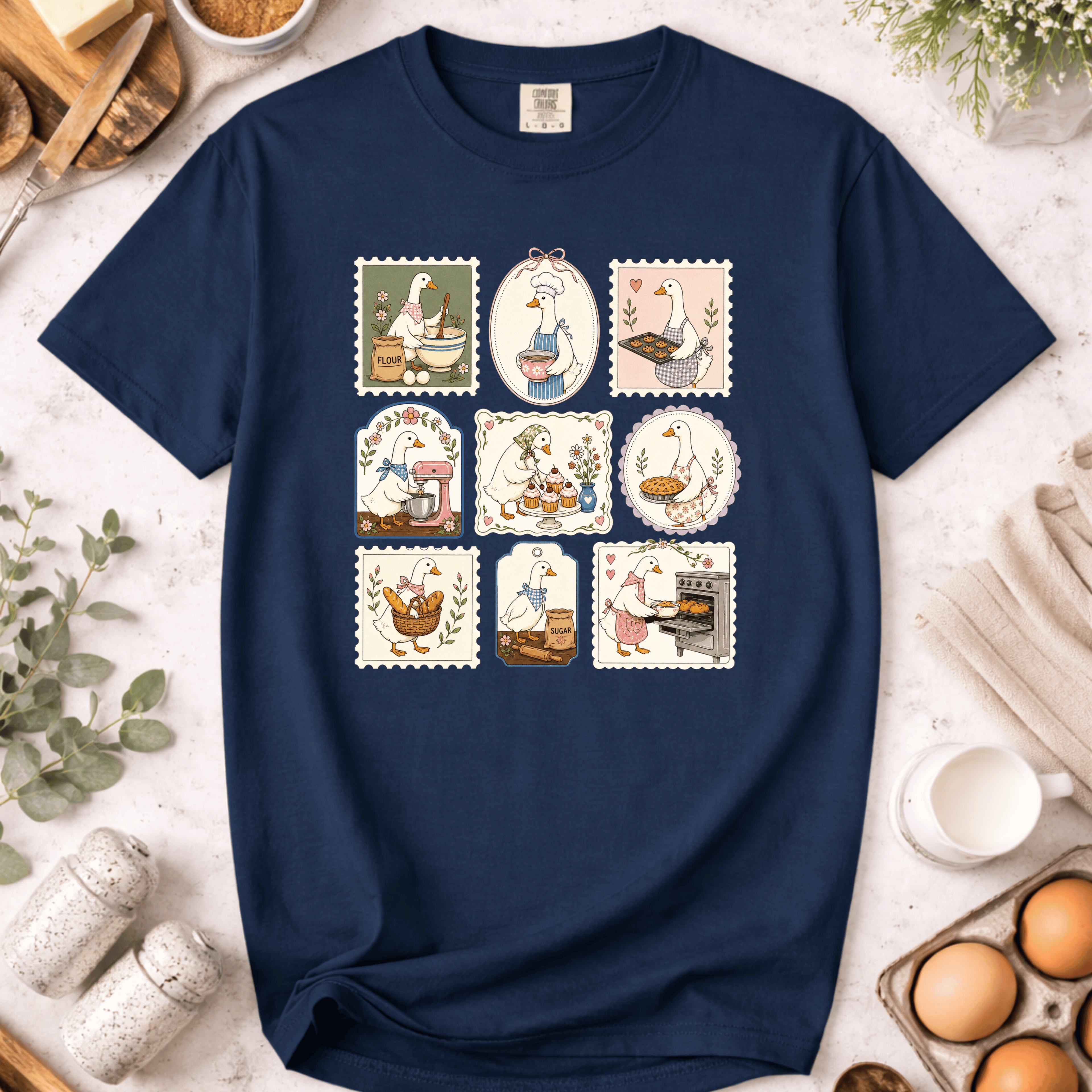 Silly Goose Stamp T-Shirt