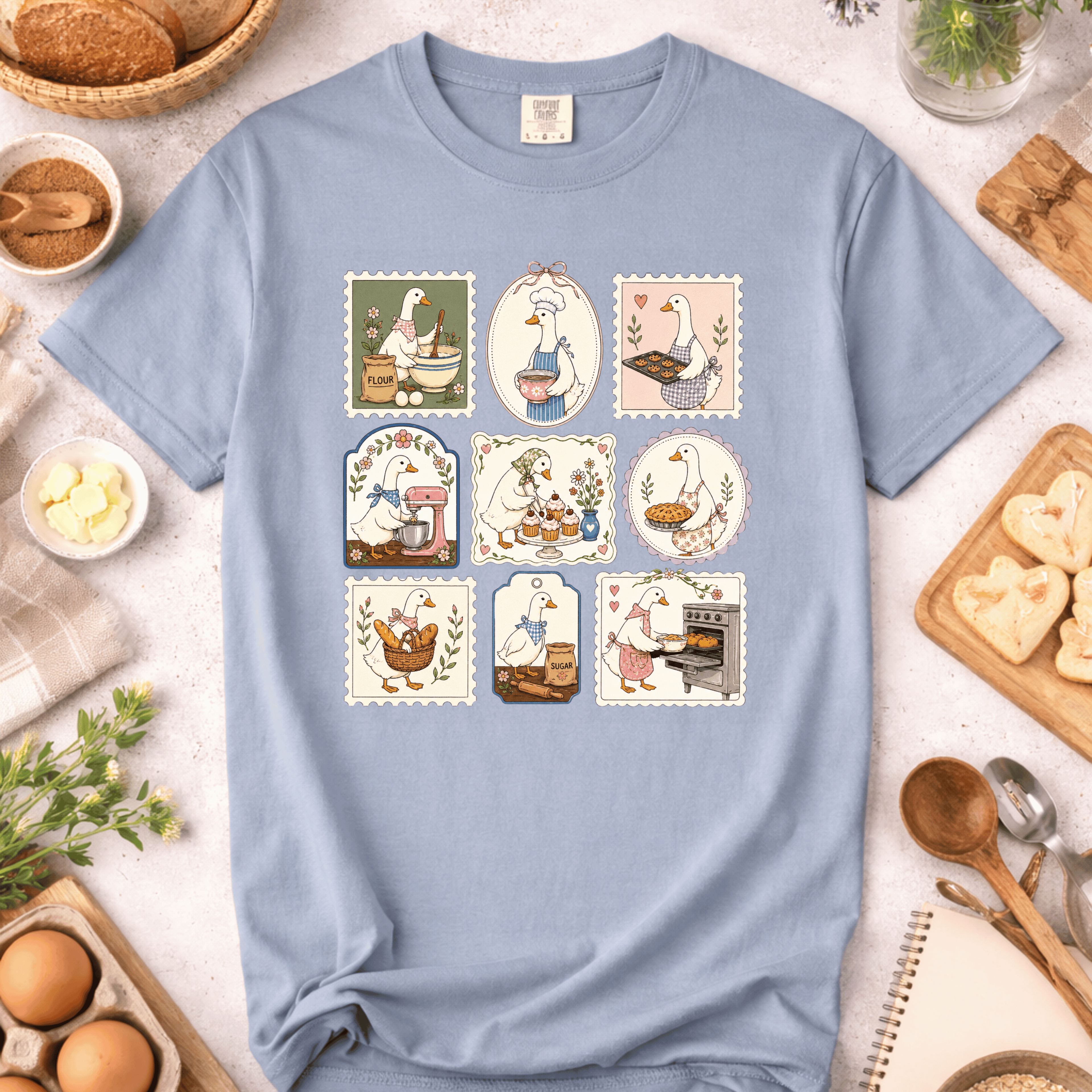 Silly Goose Stamp T-Shirt