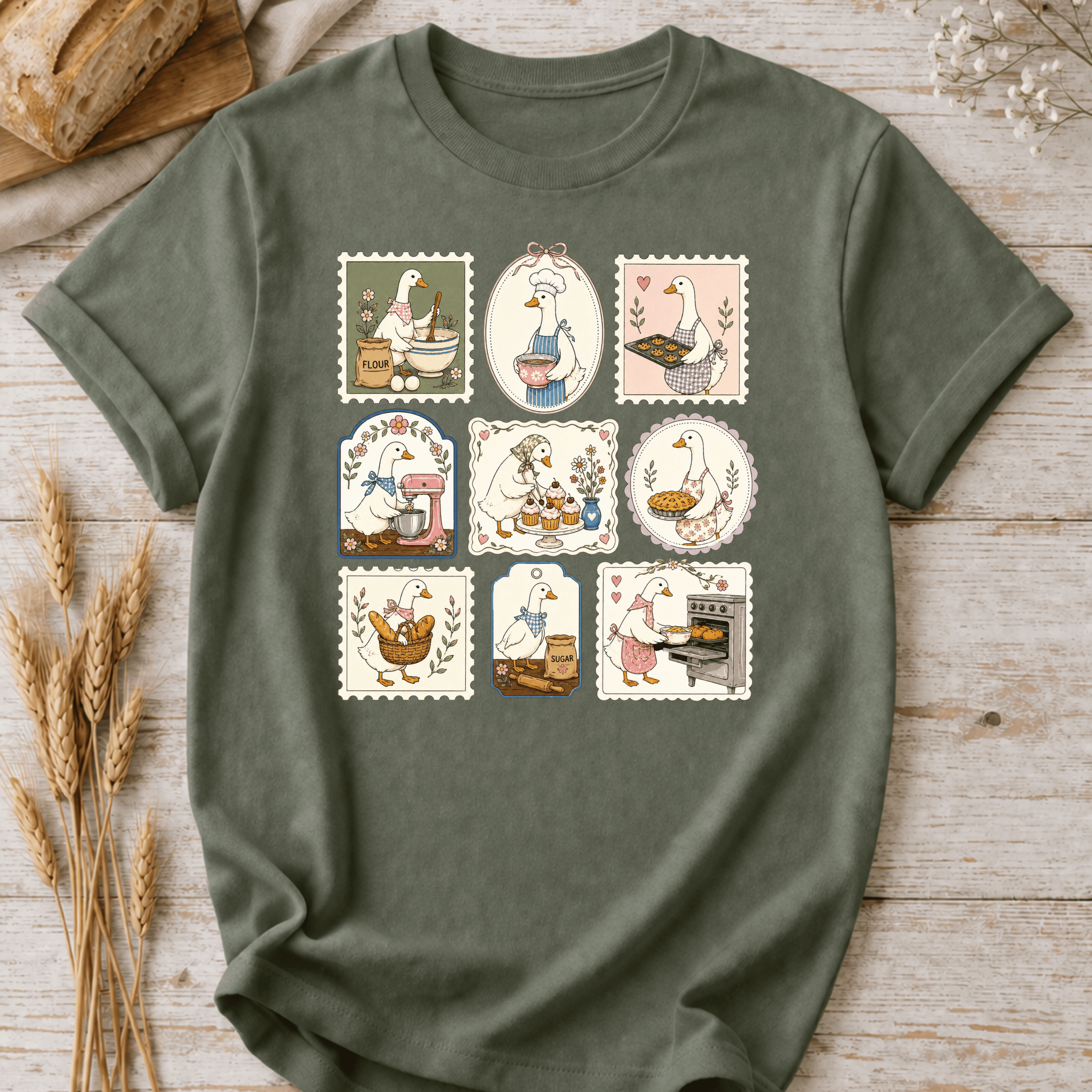 Silly Goose Stamp T-Shirt