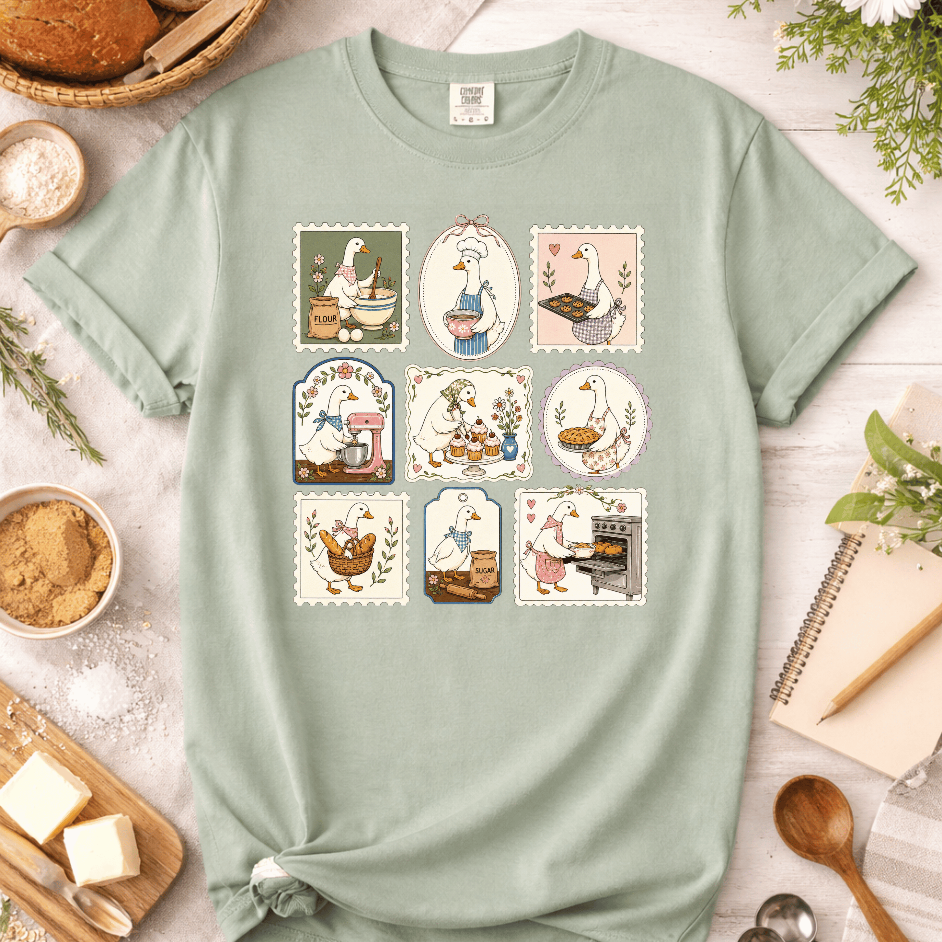 Silly Goose Stamp T-Shirt