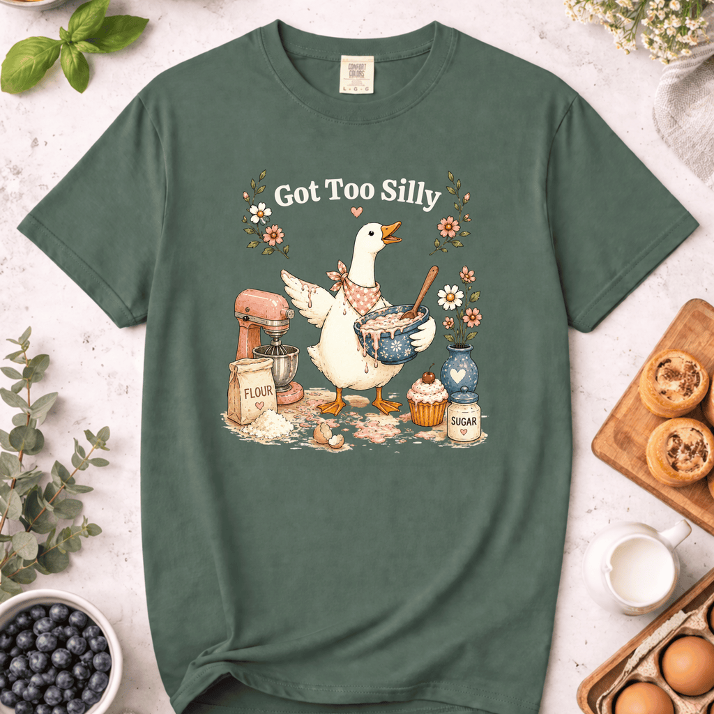 Got Too Silly Baking Goose T-Shirt
