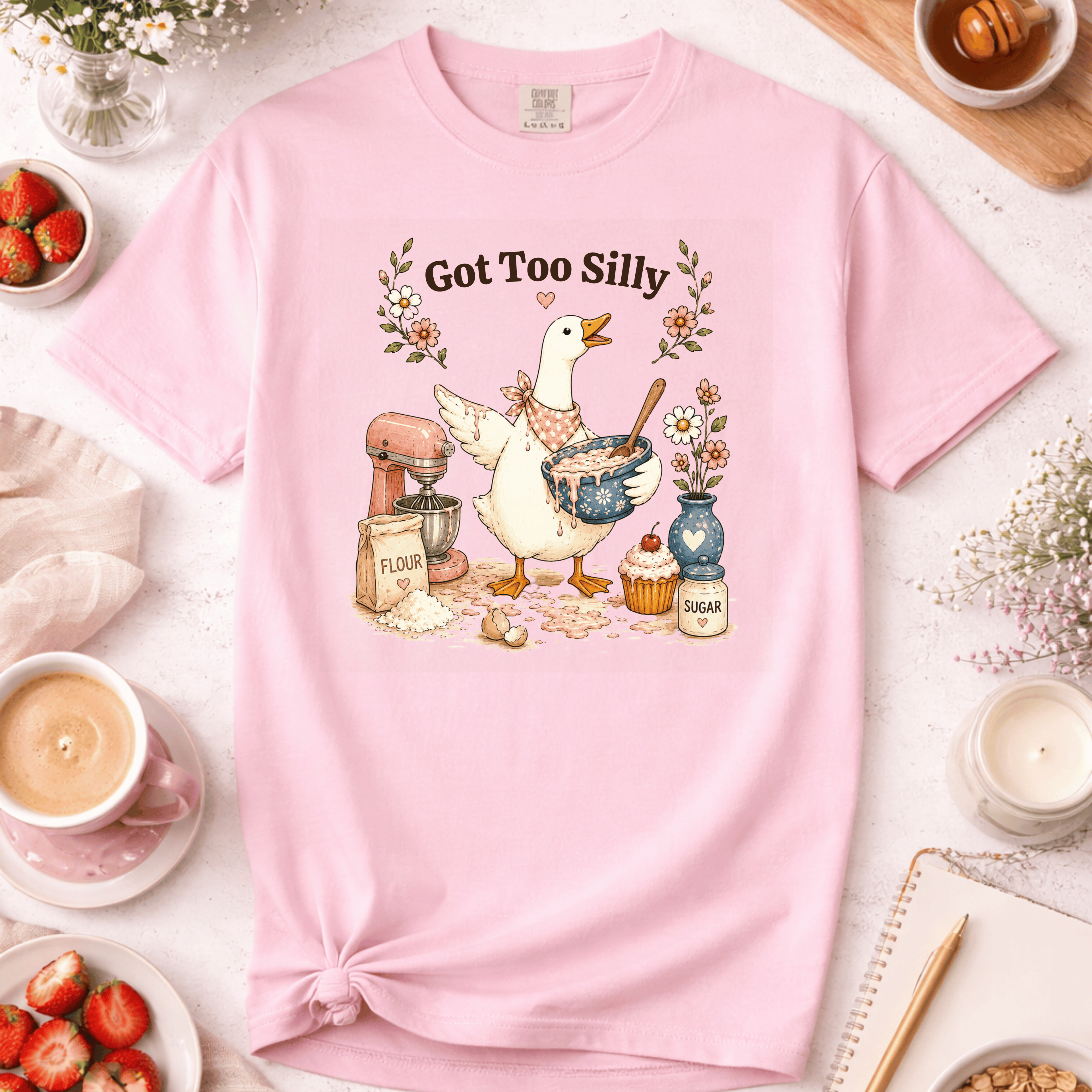 Got Too Silly Baking Goose T-Shirt