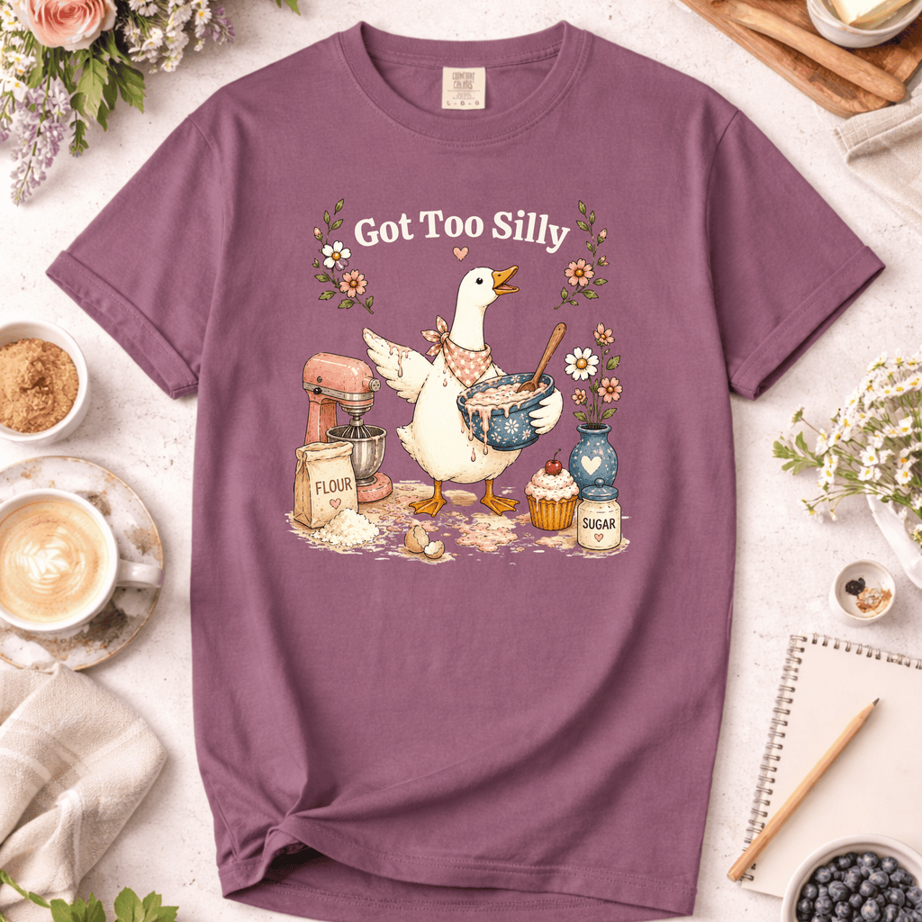 Got Too Silly Baking Goose T-Shirt