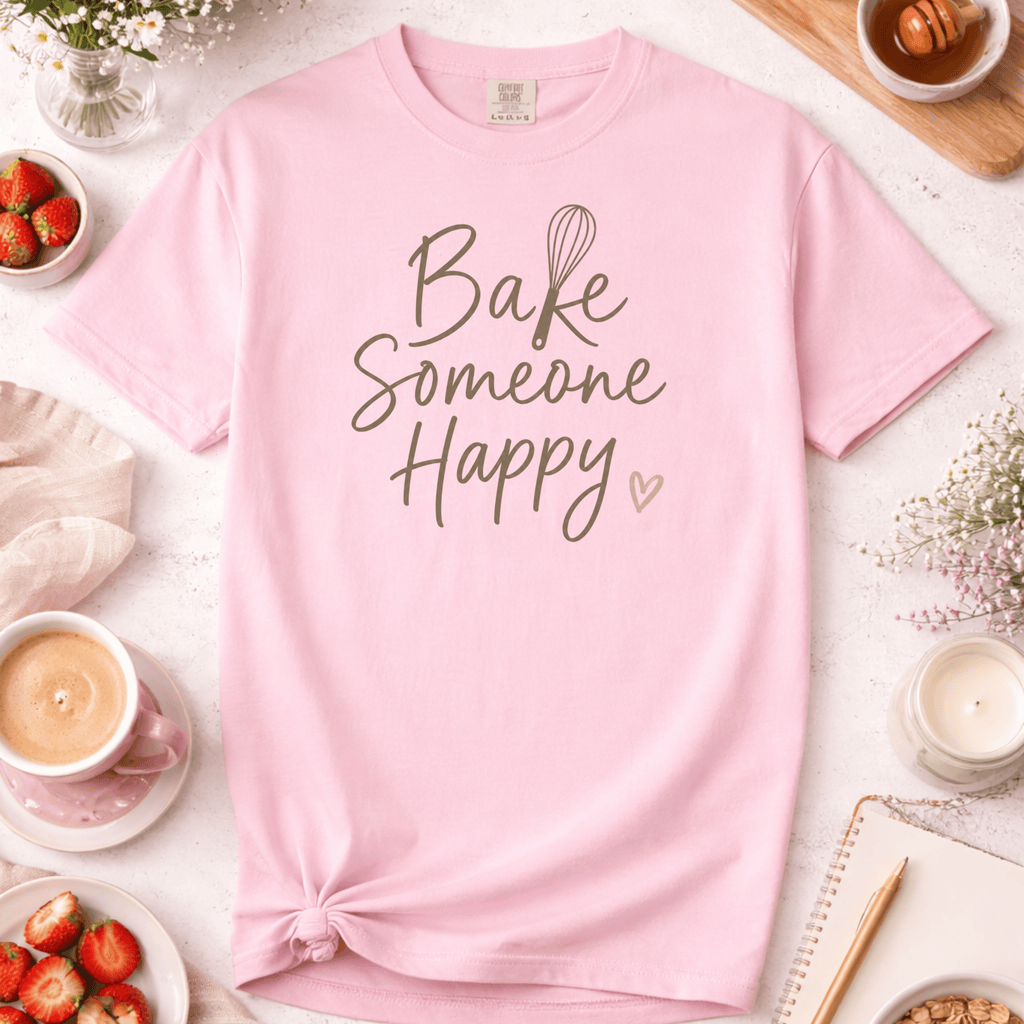 Whisk Bake Someone Happy T-Shirt