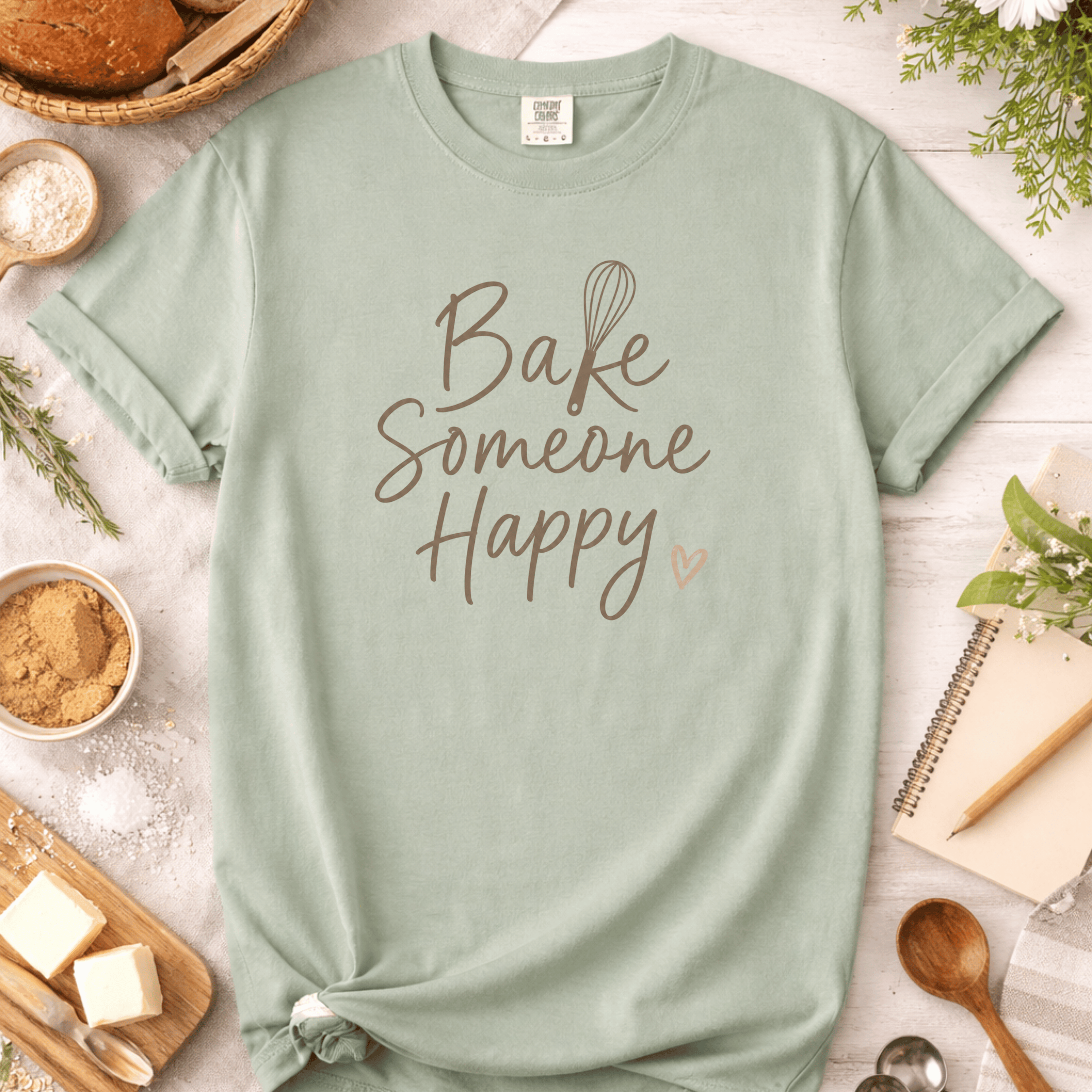 Whisk Bake Someone Happy T-Shirt