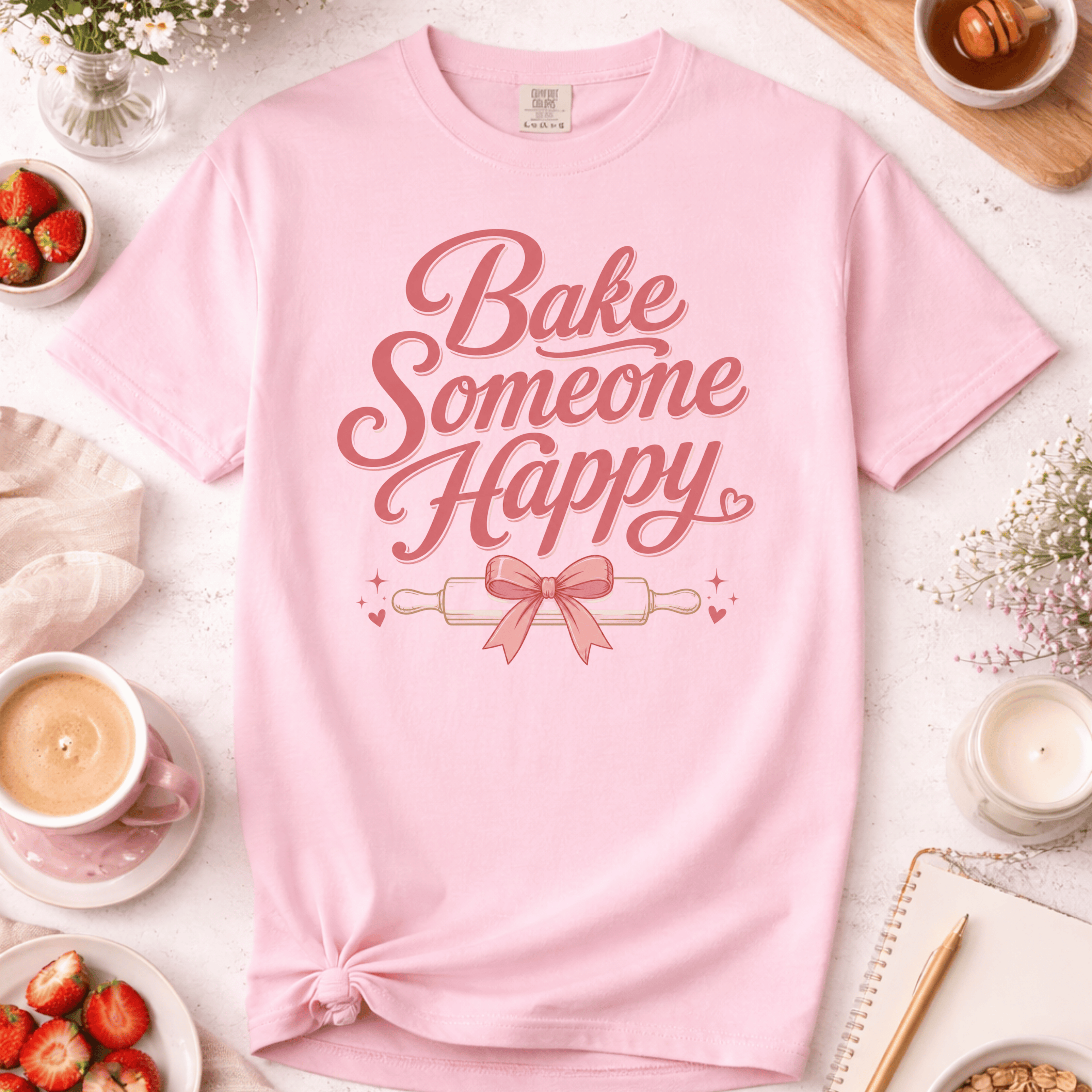 Coquette Bake Someone Happy T-Shirt