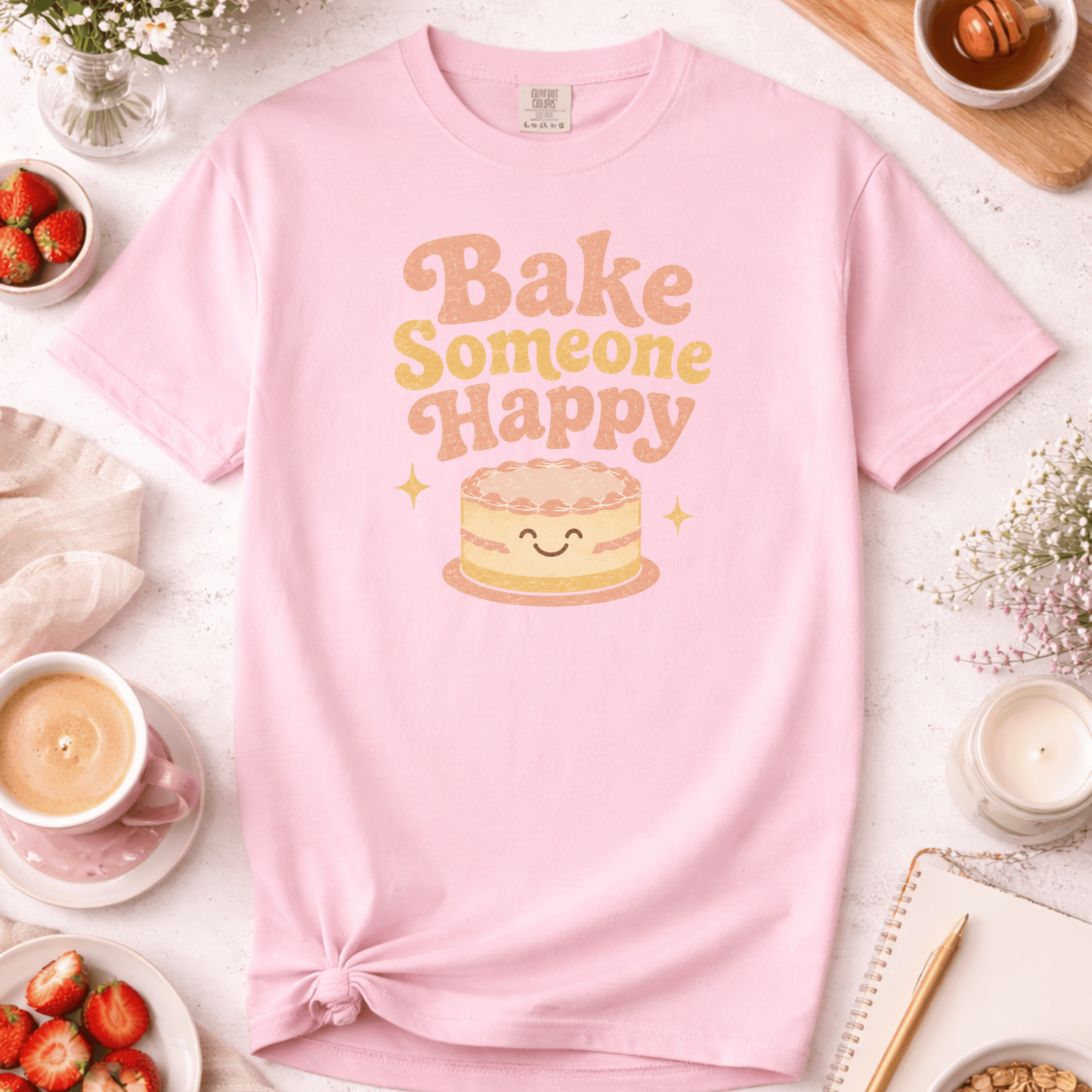 Cake Bake Someone Happy T-Shirt