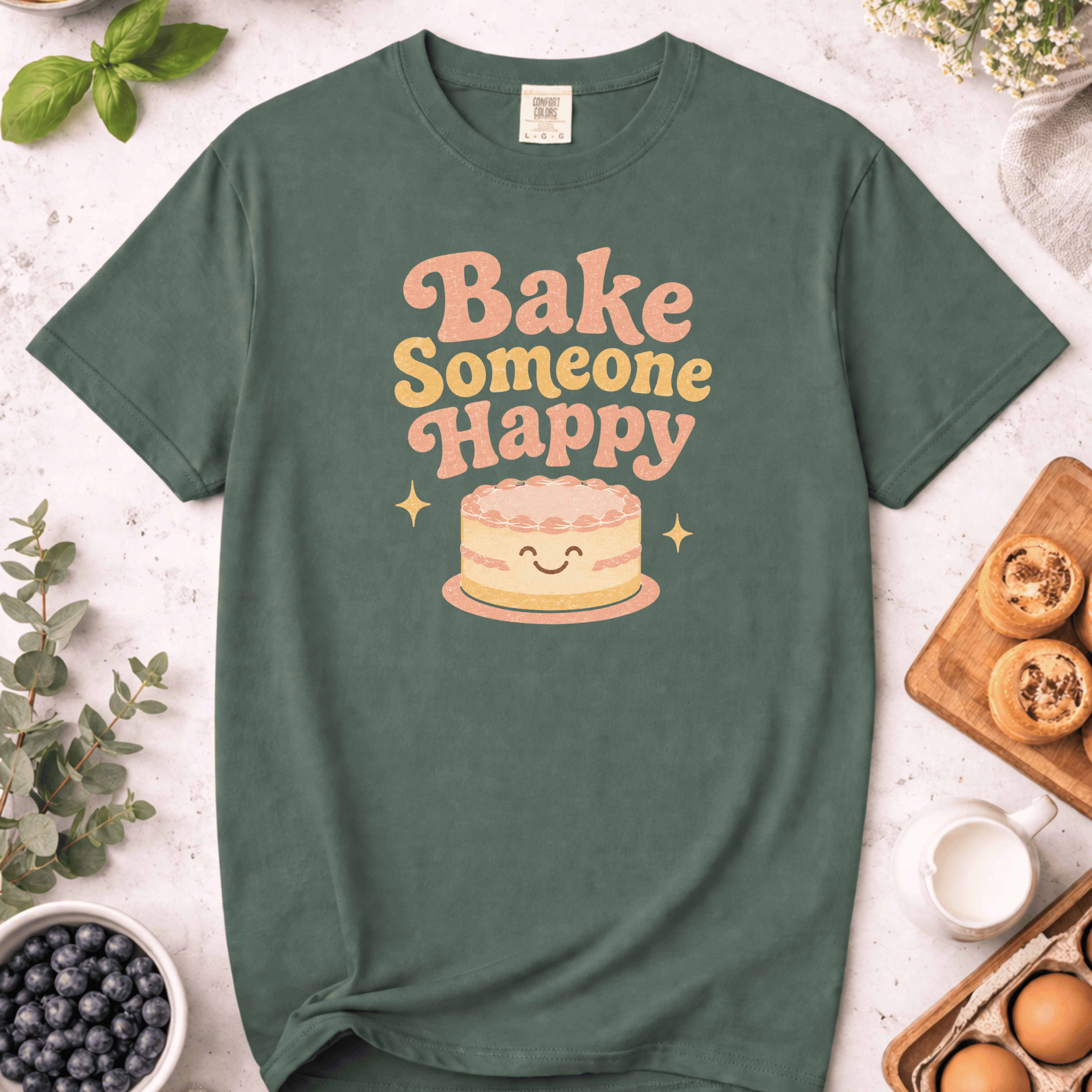 Cake Bake Someone Happy T-Shirt