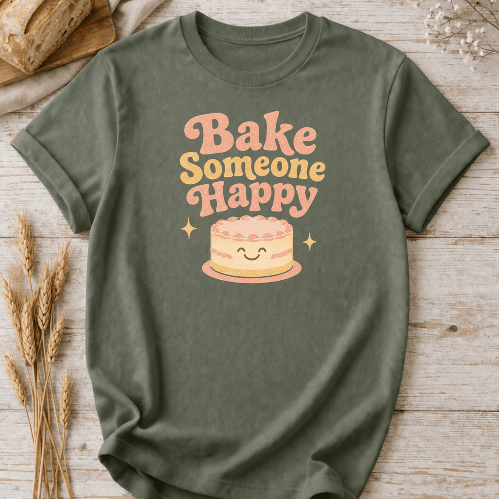 Cake Bake Someone Happy T-Shirt