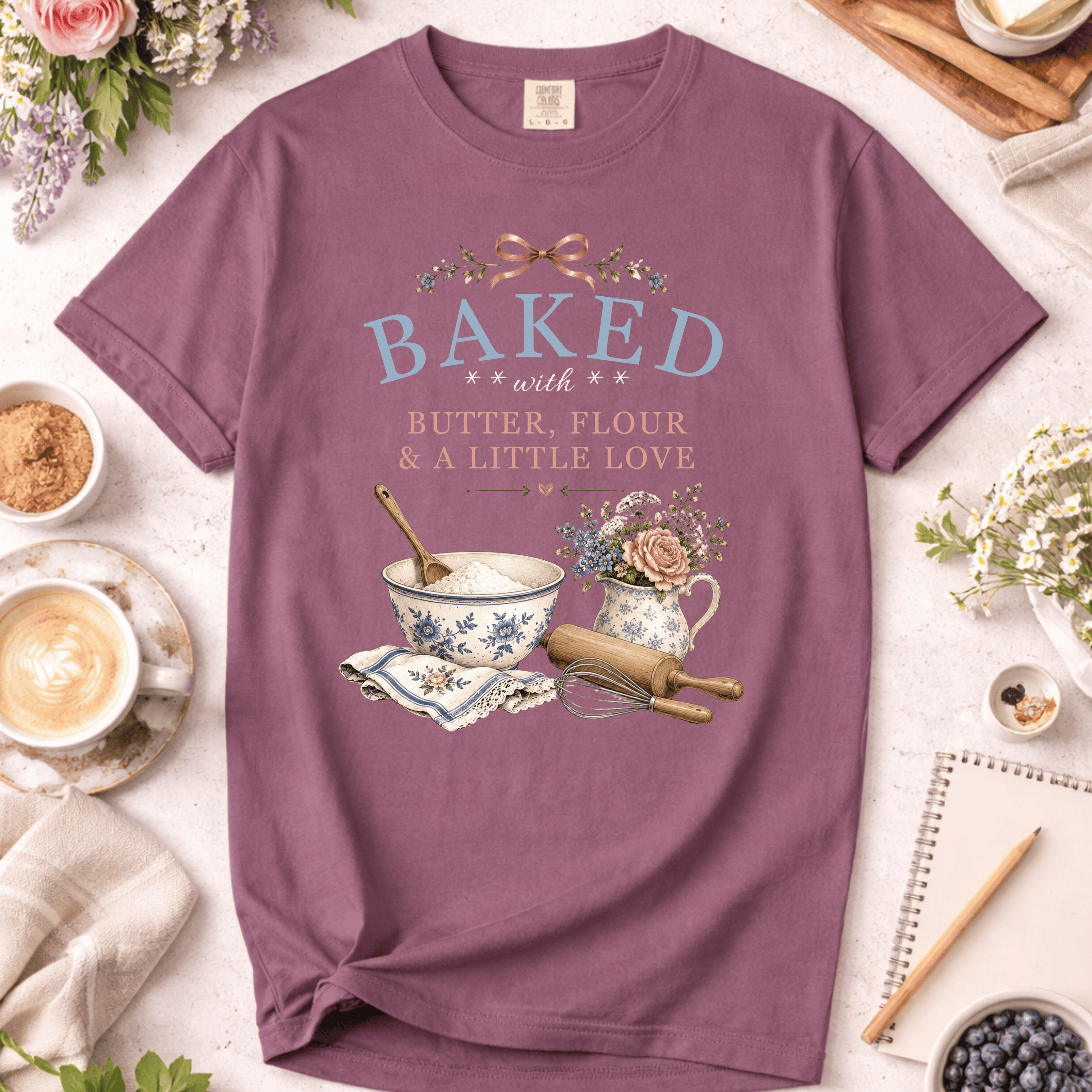 Butter Flour and Love T-Shirt