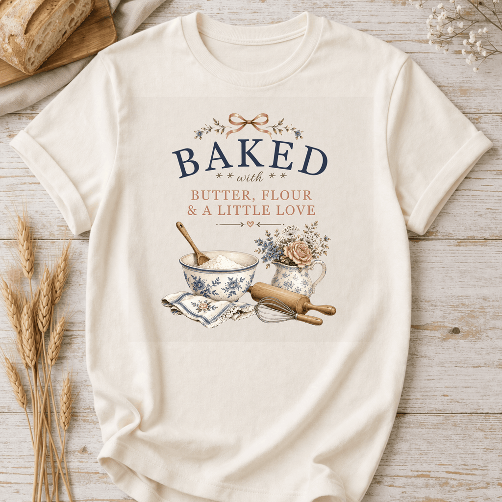 Butter Flour and Love T-Shirt