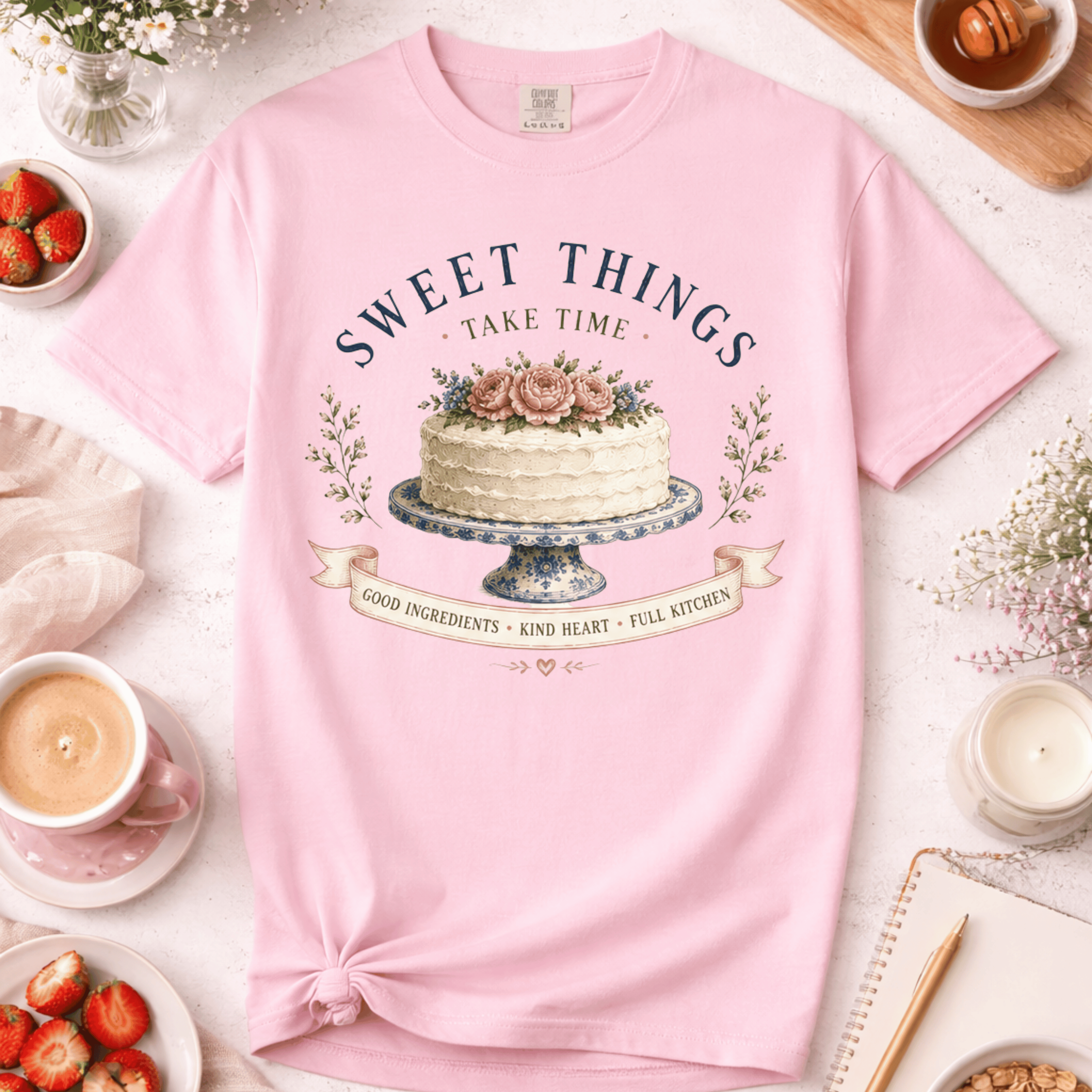 Sweet Things Take Time T-Shirt