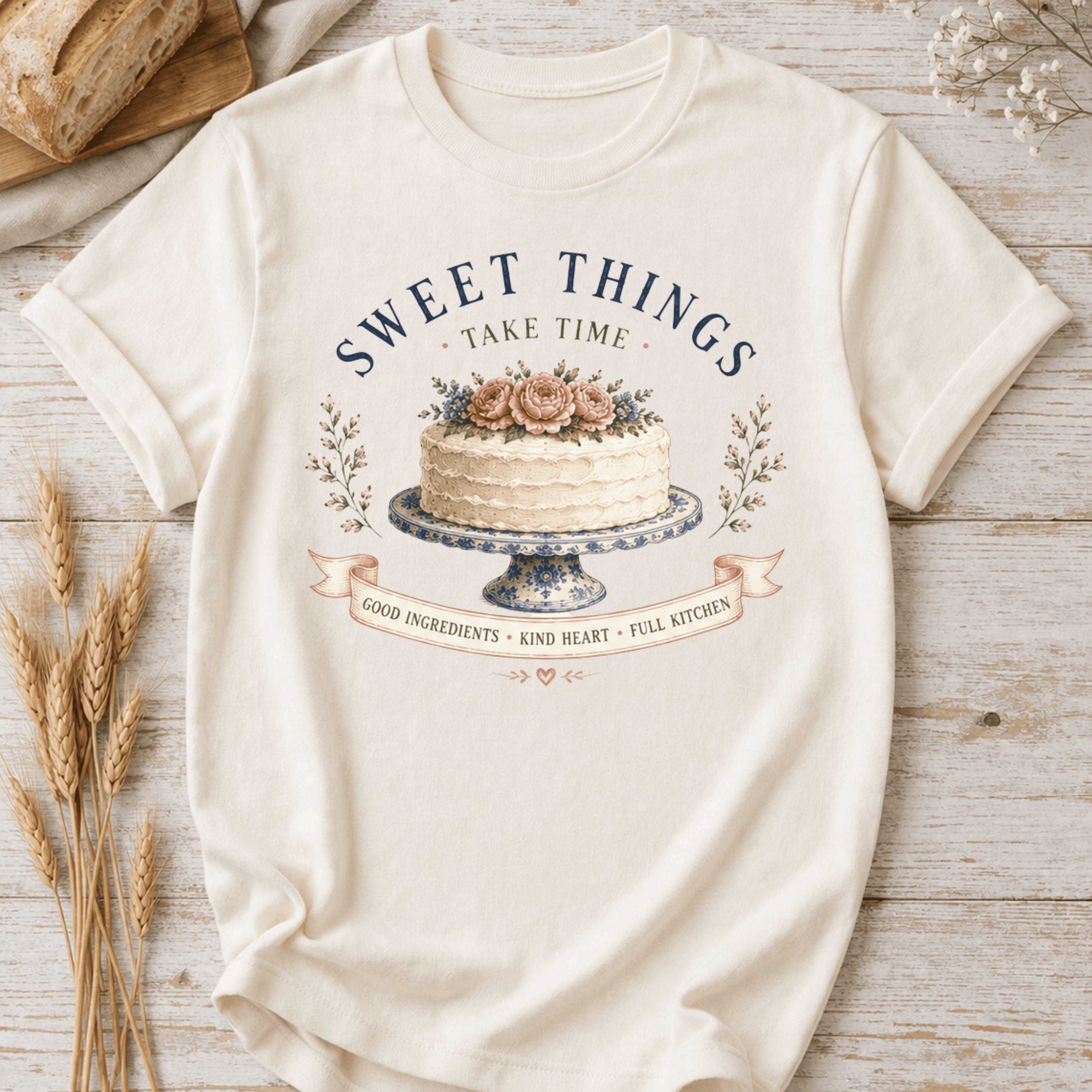Sweet Things Take Time T-Shirt