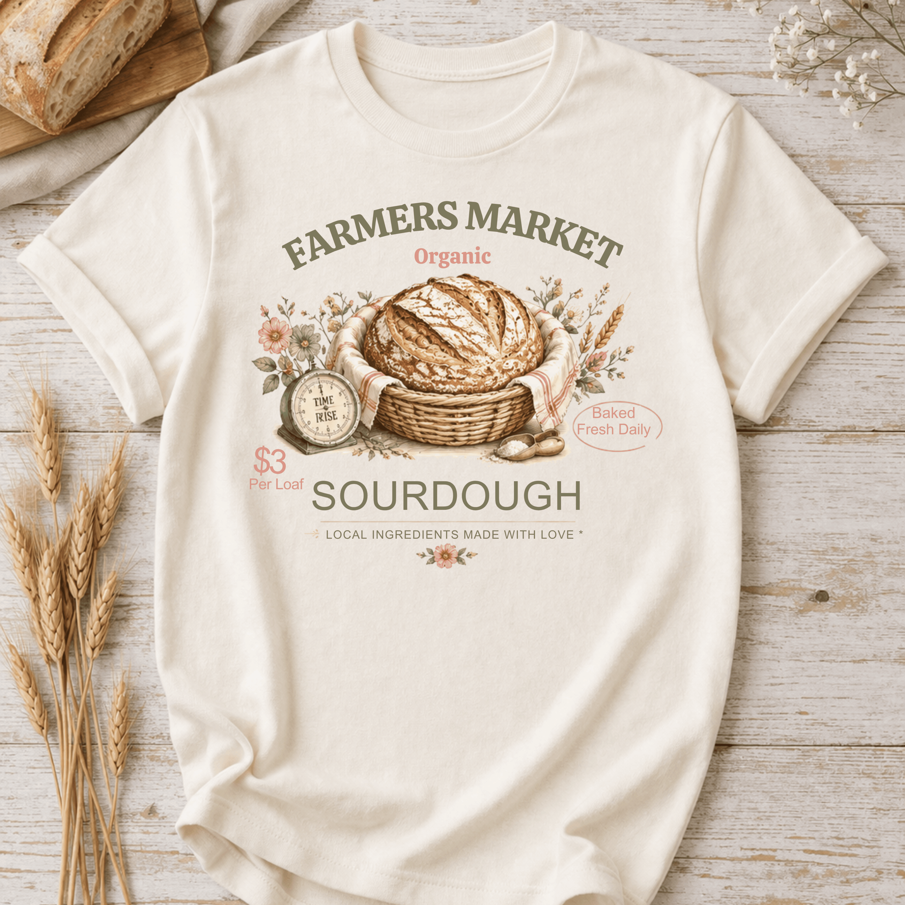 Farmer's Market Sourdough T-Shirt