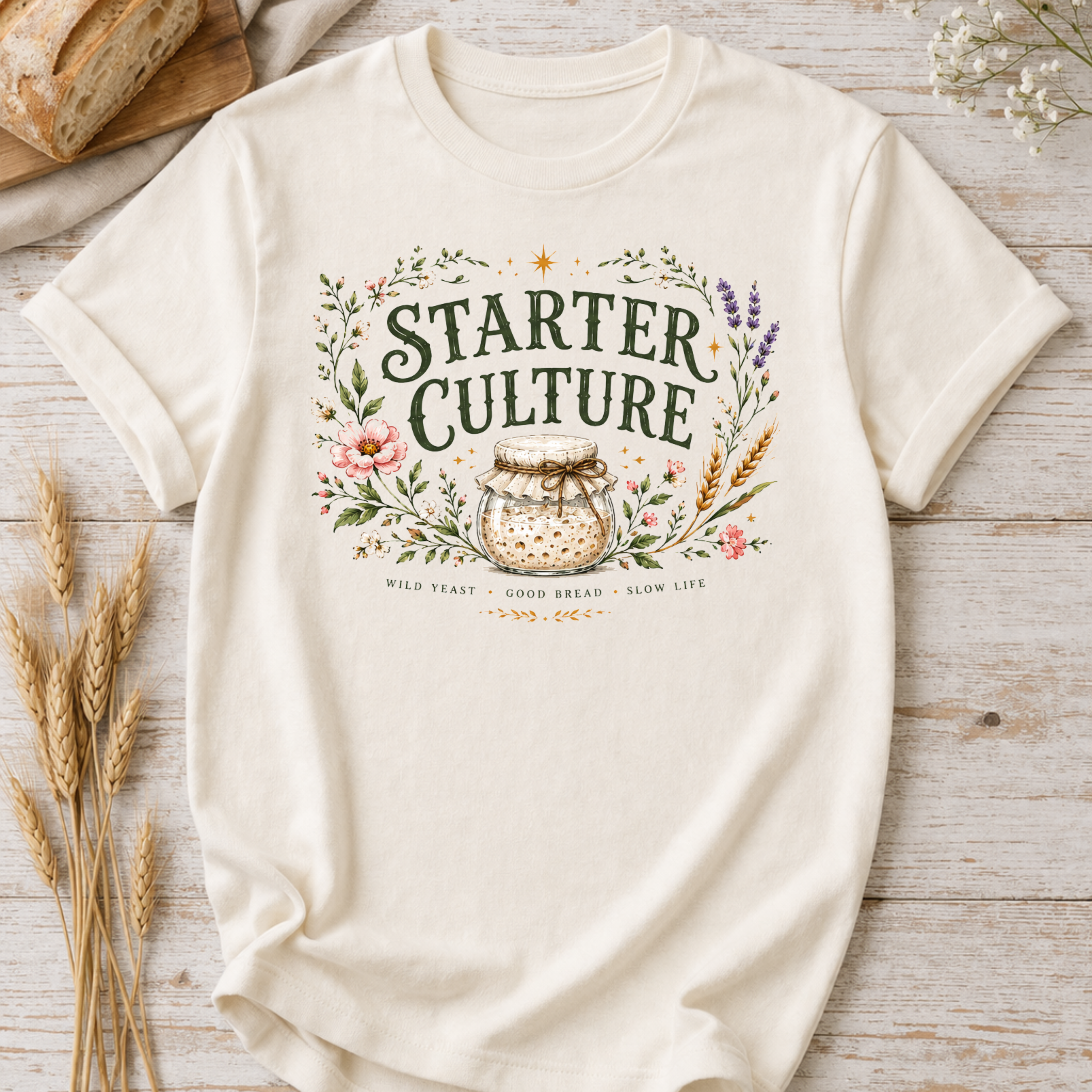 Cottagecore Starter Culture T-Shirt