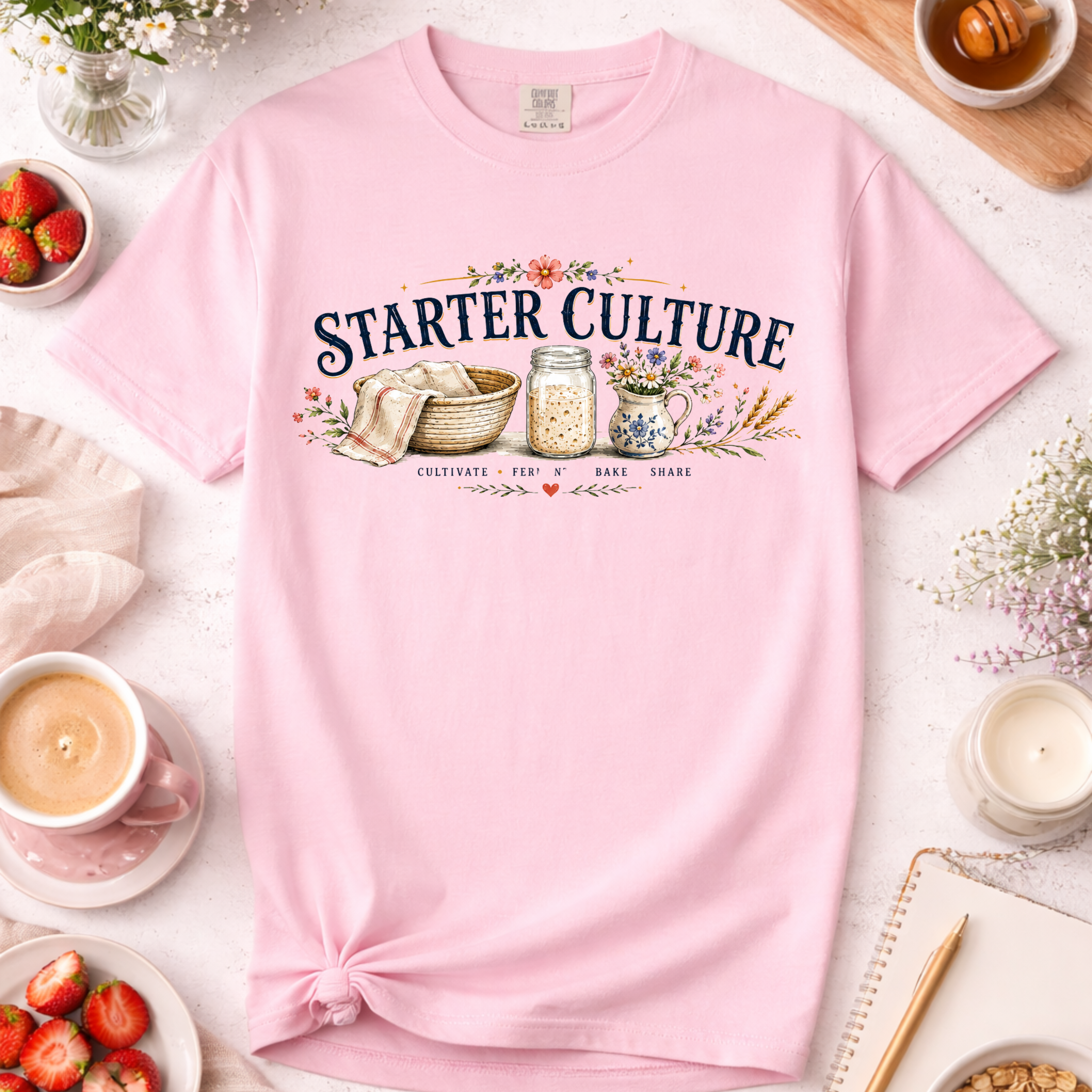Cute Starter Culture T-Shirt