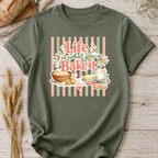 Life Is What You Bake It Stripes T-Shirt