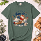 American Flag Heart Cookie T-Shirt